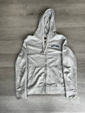 Vintage Evisu Grey Zip Up Hoodie