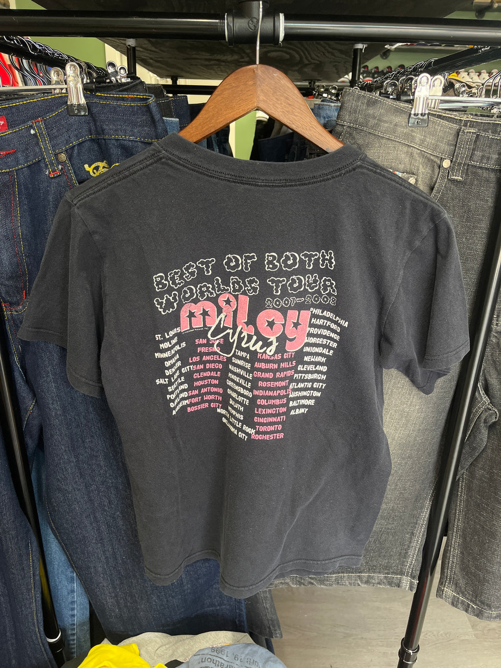 Y2K Miley Cyrus Best of Both Worlds Tour Tee