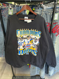 Black Super Bowl Champions Rams Sweatshirt