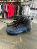 Pre Owned Nike Air Jordan 12 Retro Black Game Royal