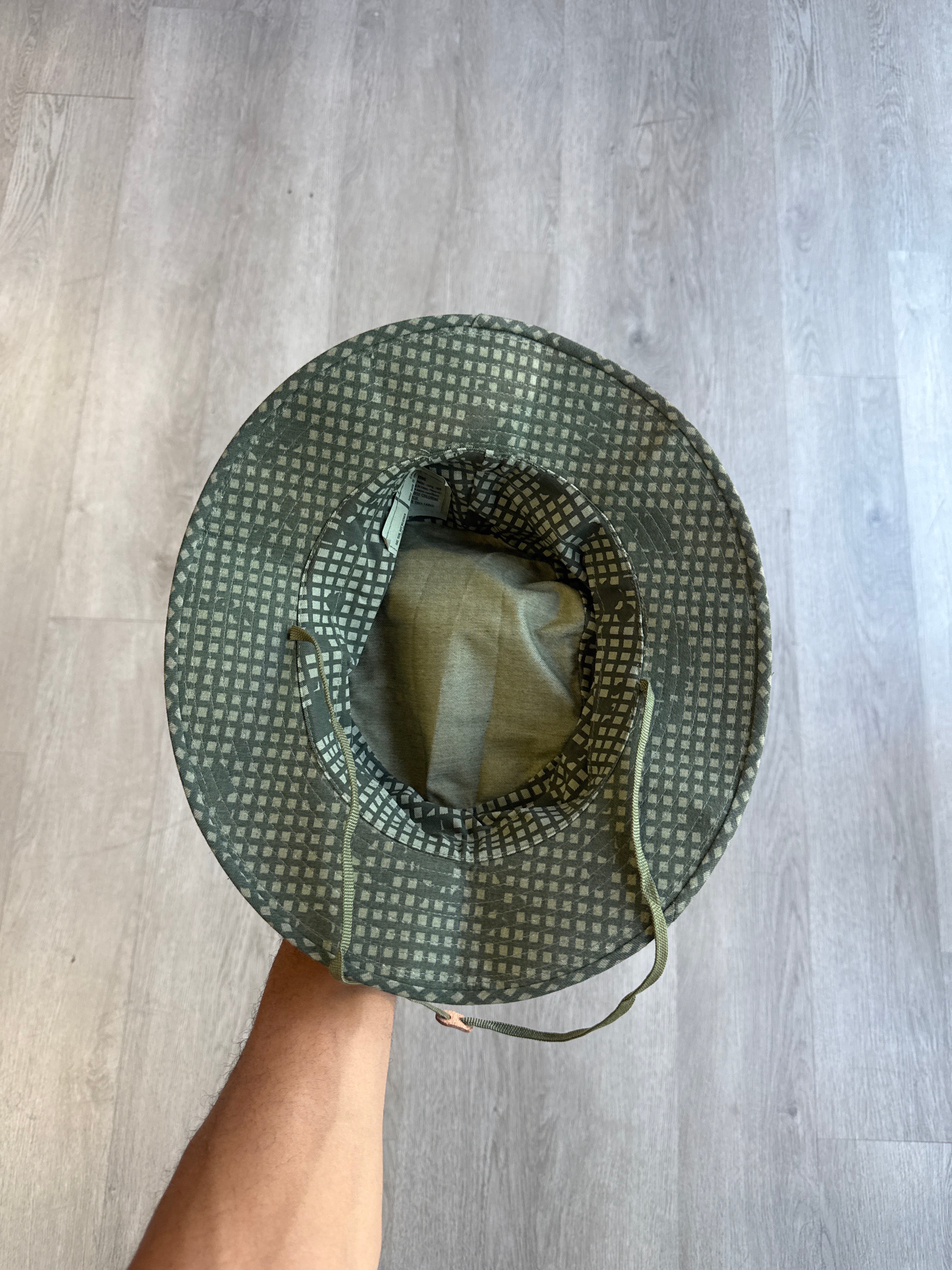 Vintage 90s U.S. Military Type II Woodland Camo Boonie Bucket Hat