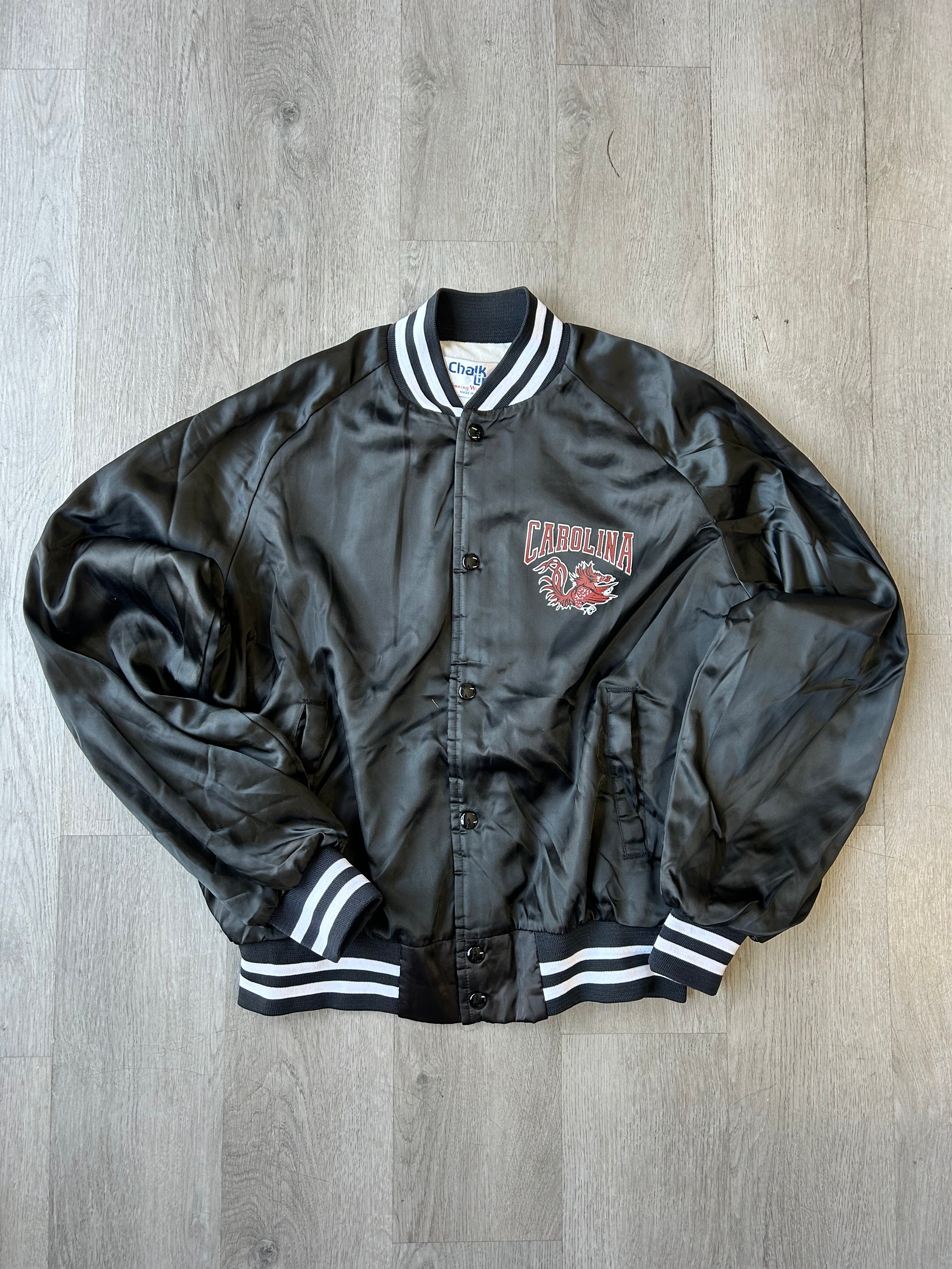 Vintage University of South Carolina Gamecocks satin bomber jacket