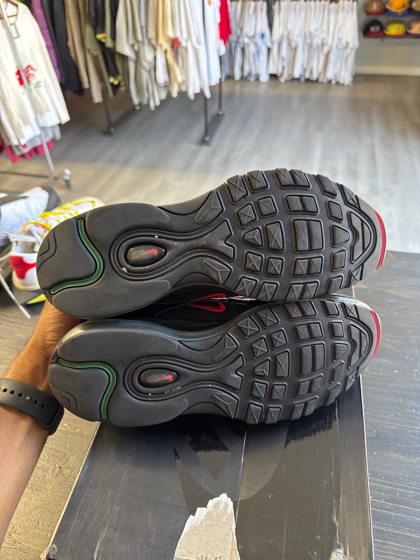 Pre-owned Nike Air Max 97 Undefeated Black