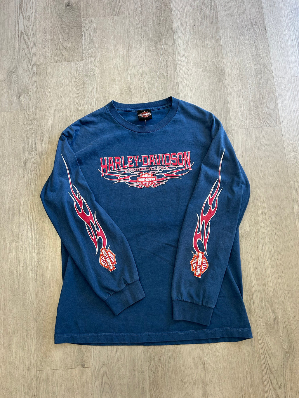 Vintage Harley Davidson Wildcat London Kentucky Long Sleeve Tee