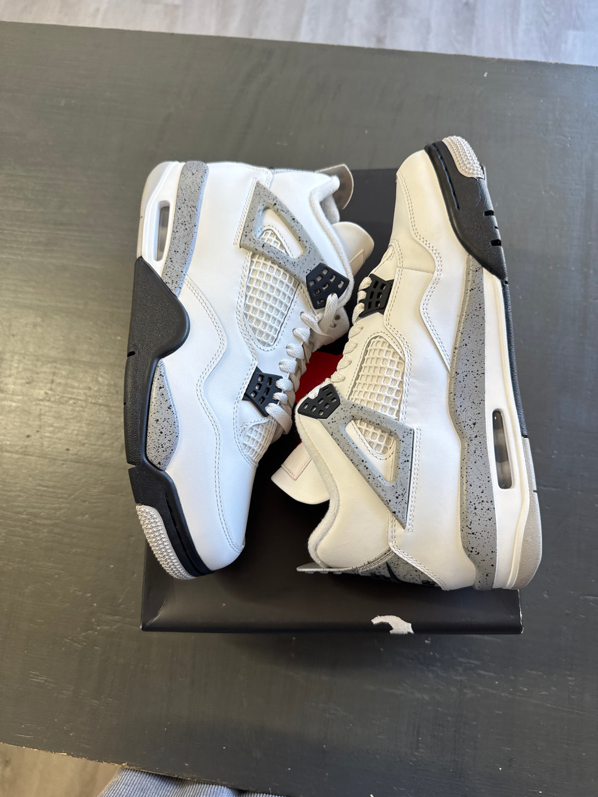 Pre-owned Jordan Retro 4 White Cement (2025)