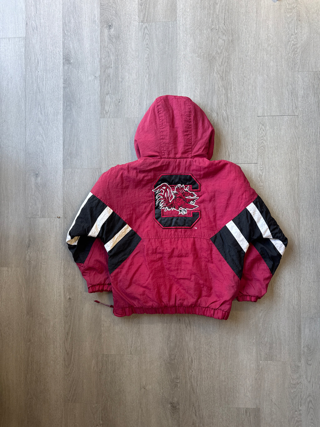 Vintage 90s Youth Starter University Of South Carolina Gamecocks Puffer Jacket