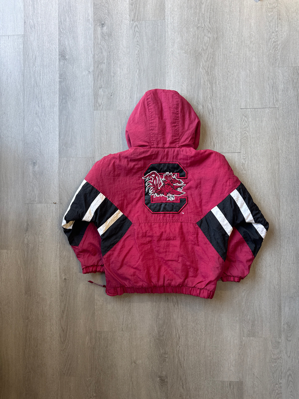 Vintage 90s Youth Starter University Of South Carolina Gamecocks Puffer Jacket