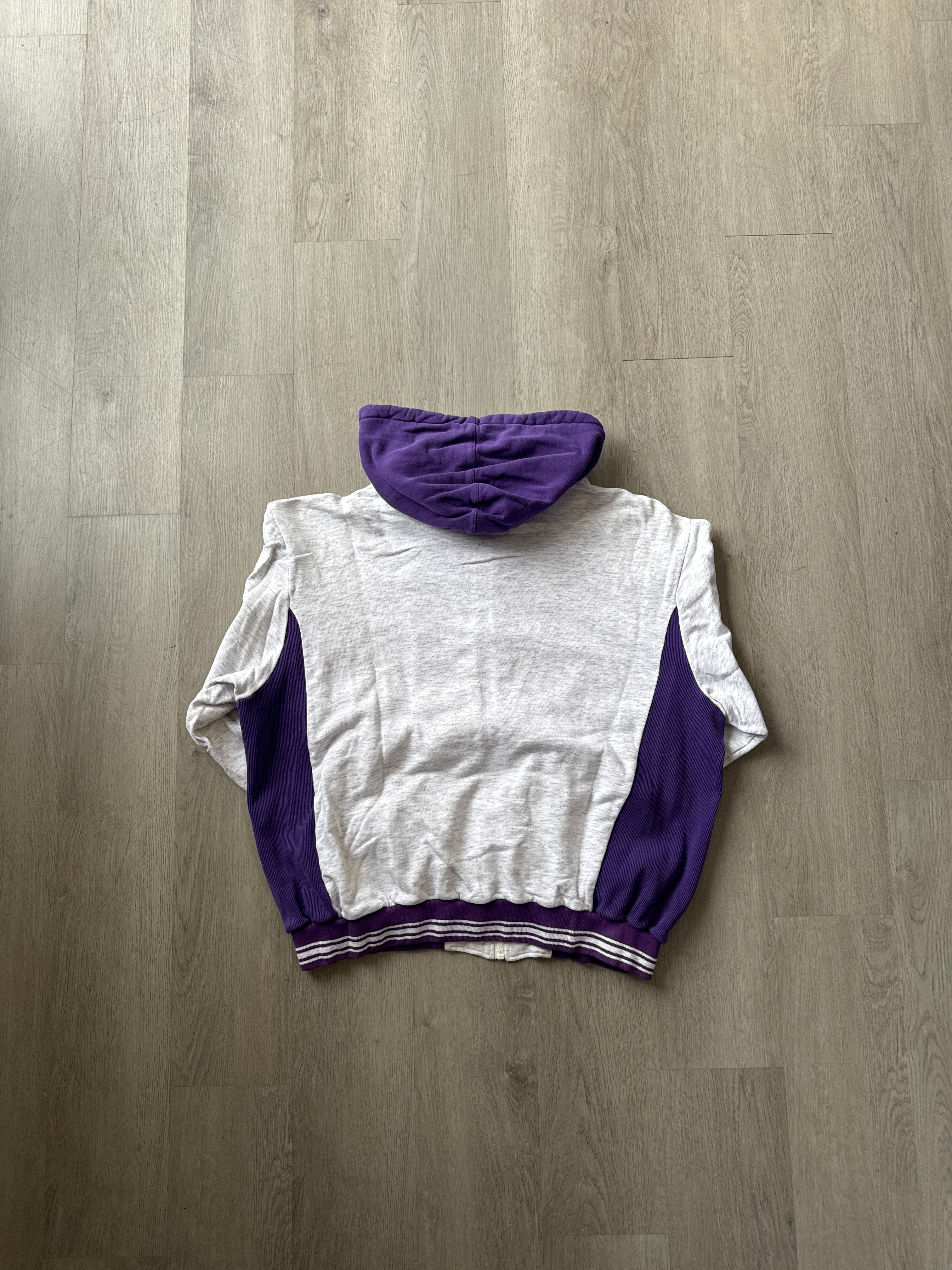 Vintage 90s Nike Force Basketball Hooded Zip Up