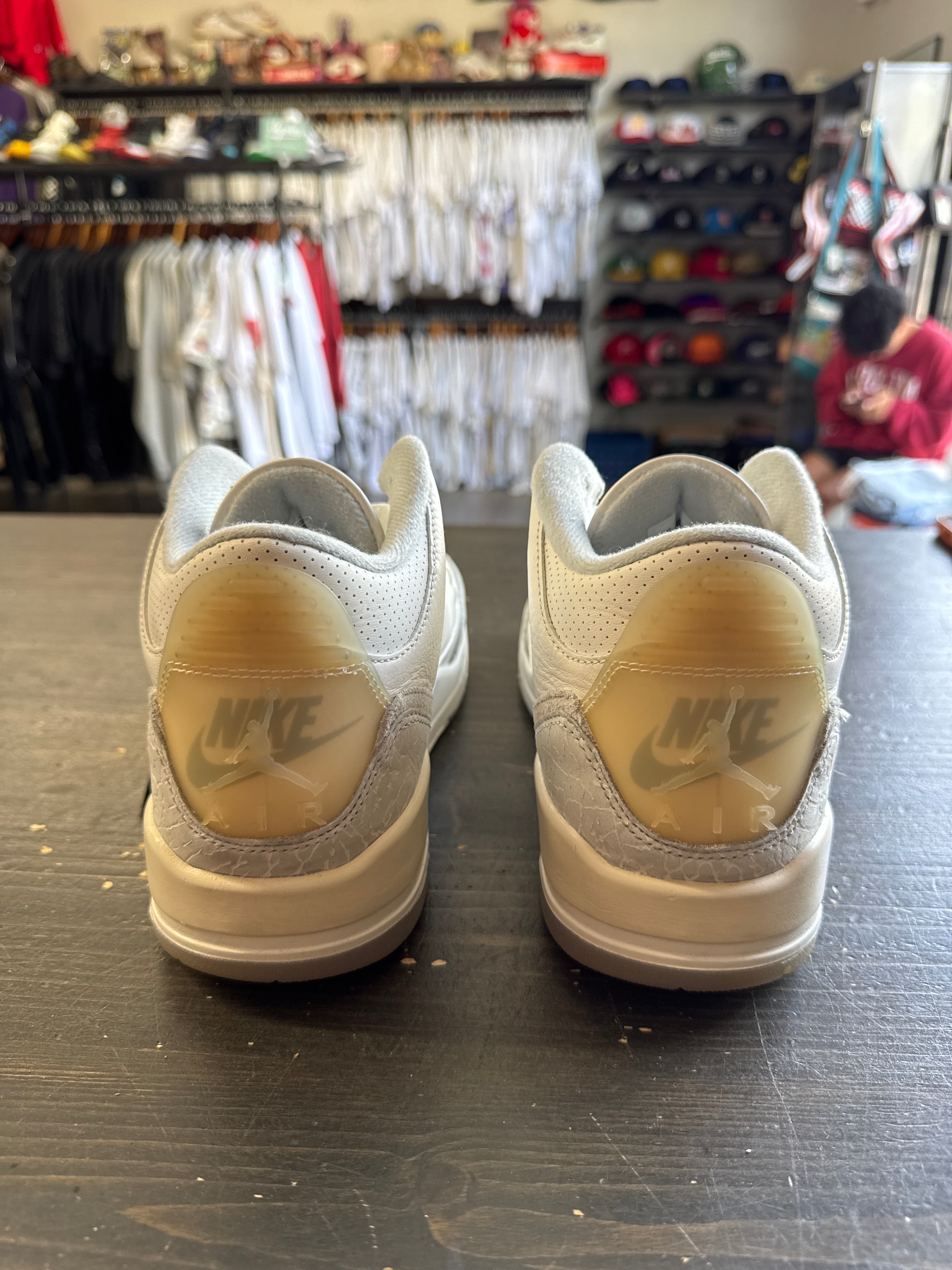 Pre-owned Jordan Retro 3 Craft Ivory