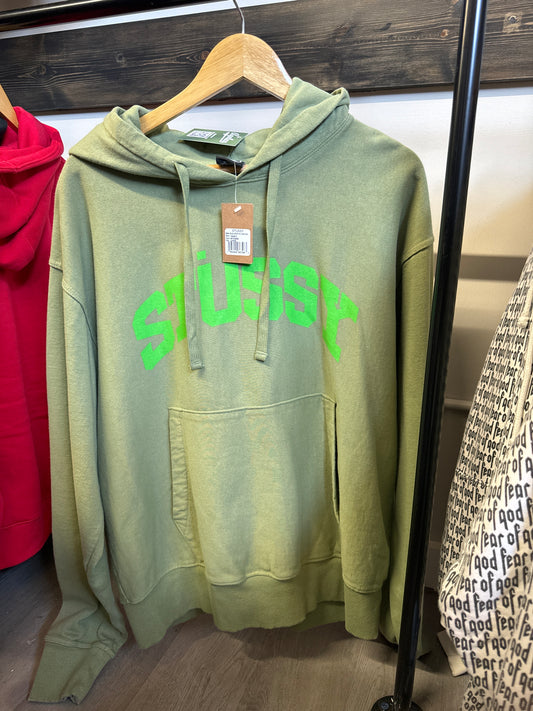 Stussy Block Sport Pigment Dyed Hoodie