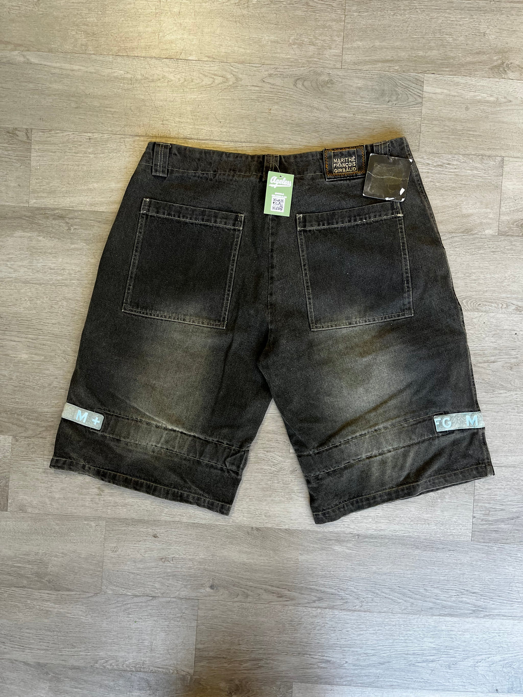 Vintage Marithé + François Girbaud Denim Cargo Shorts