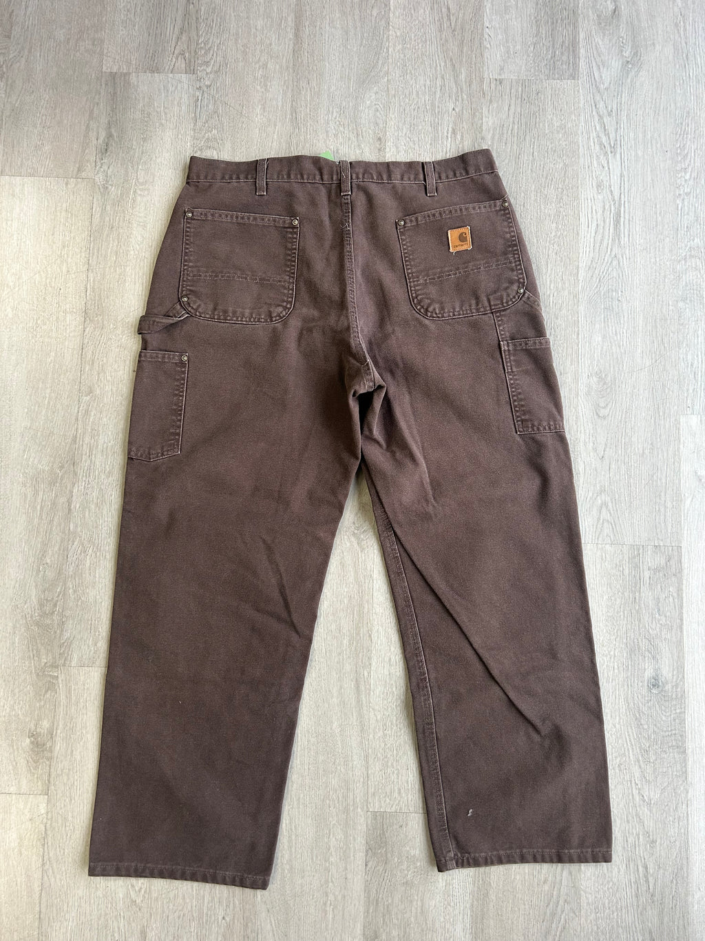 Vintage Brown Double Knee Carhartt Work Pants