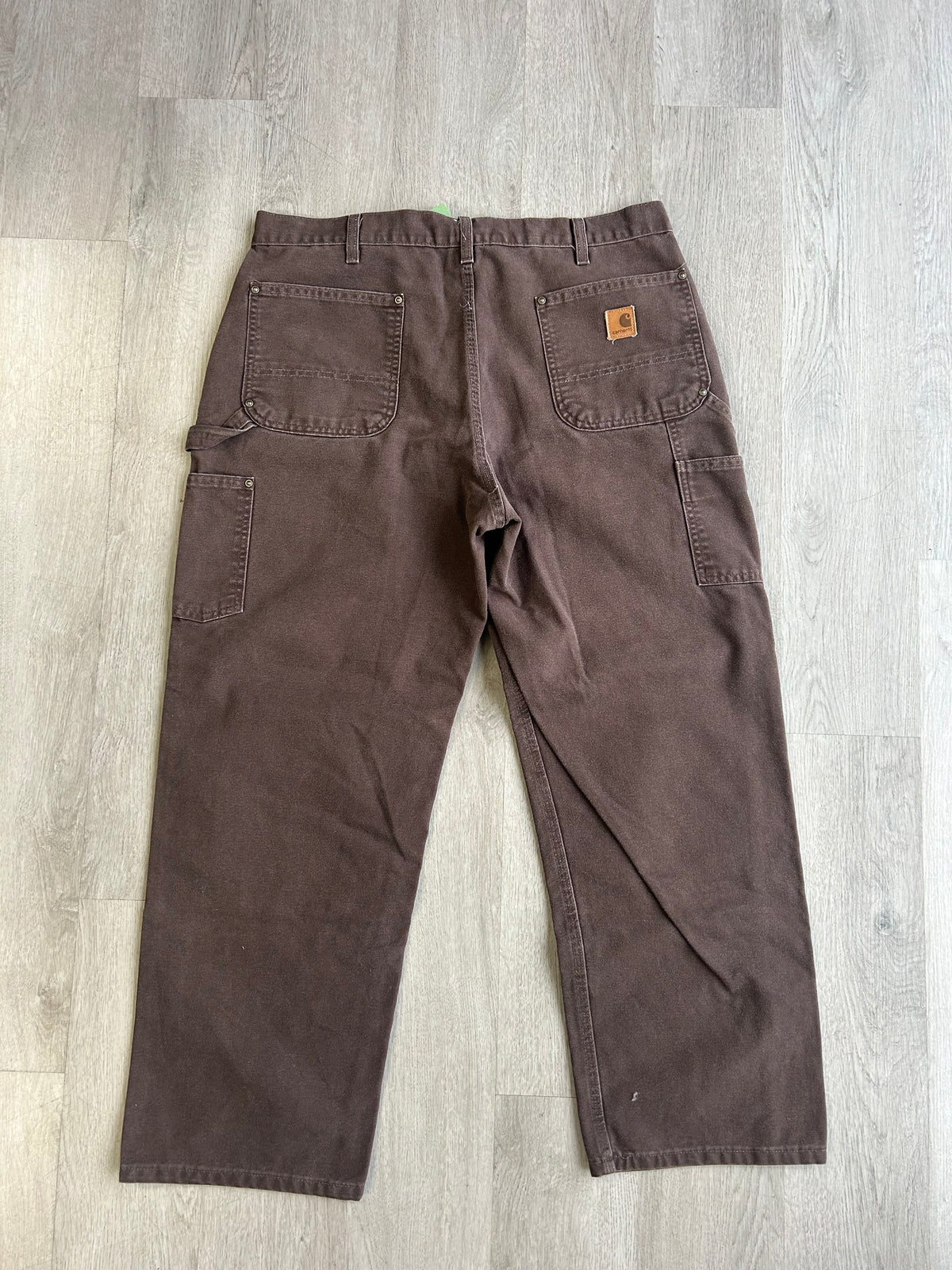 Vintage Brown Double Knee Carhartt Work Pants