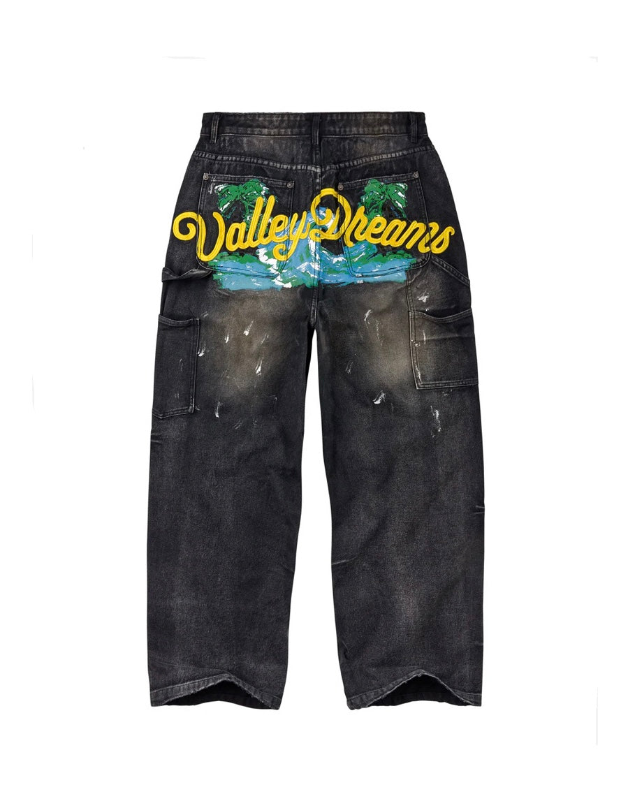 Vale Paradise Painters Double Knee Jeans Pants Lives Valley Forever