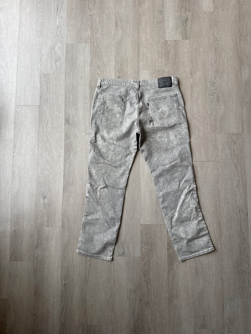 Levi’s 541 Grey Acid Washed Denim Jeans