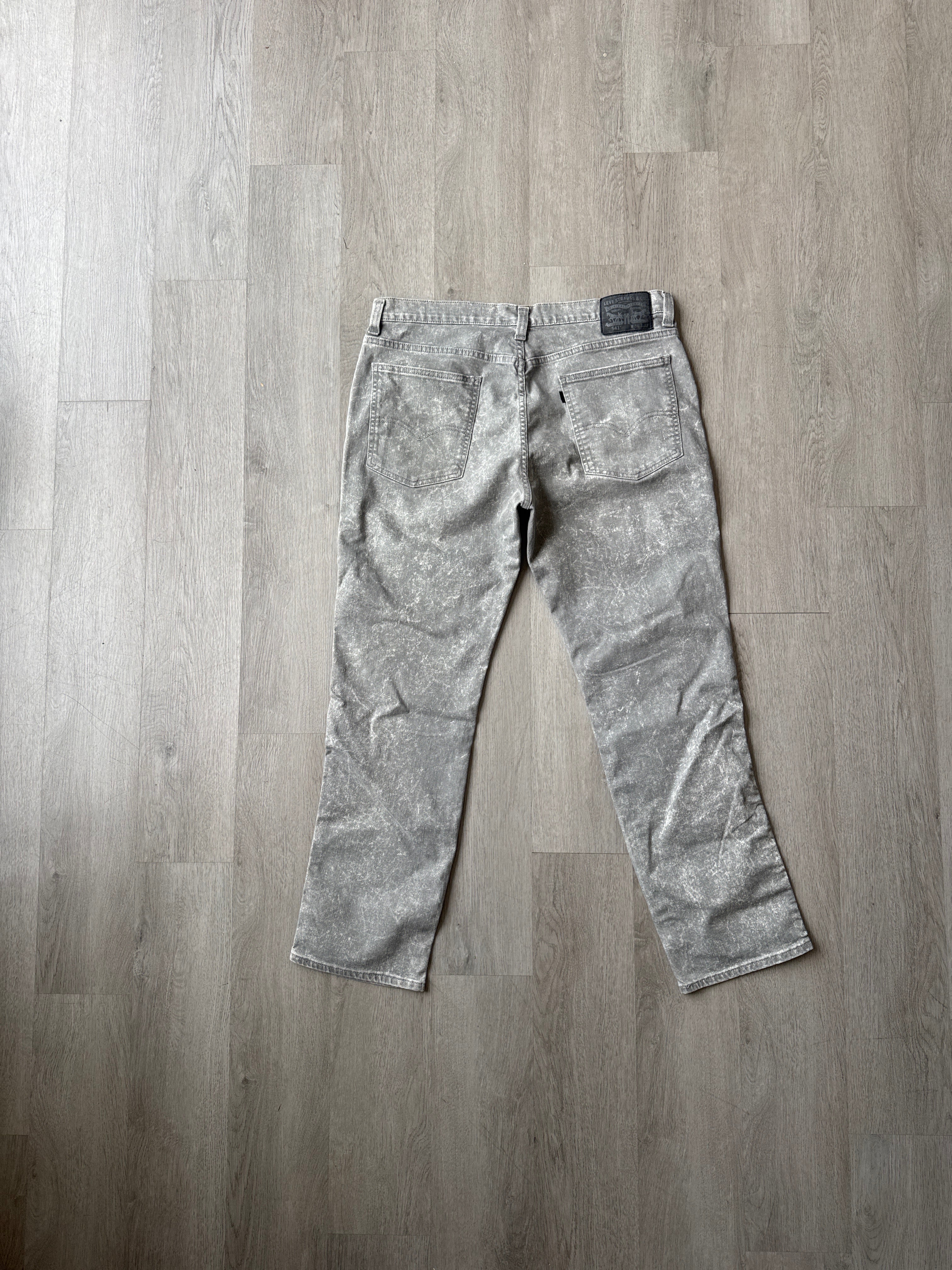 Levi’s 541 Grey Acid Washed Denim Jeans