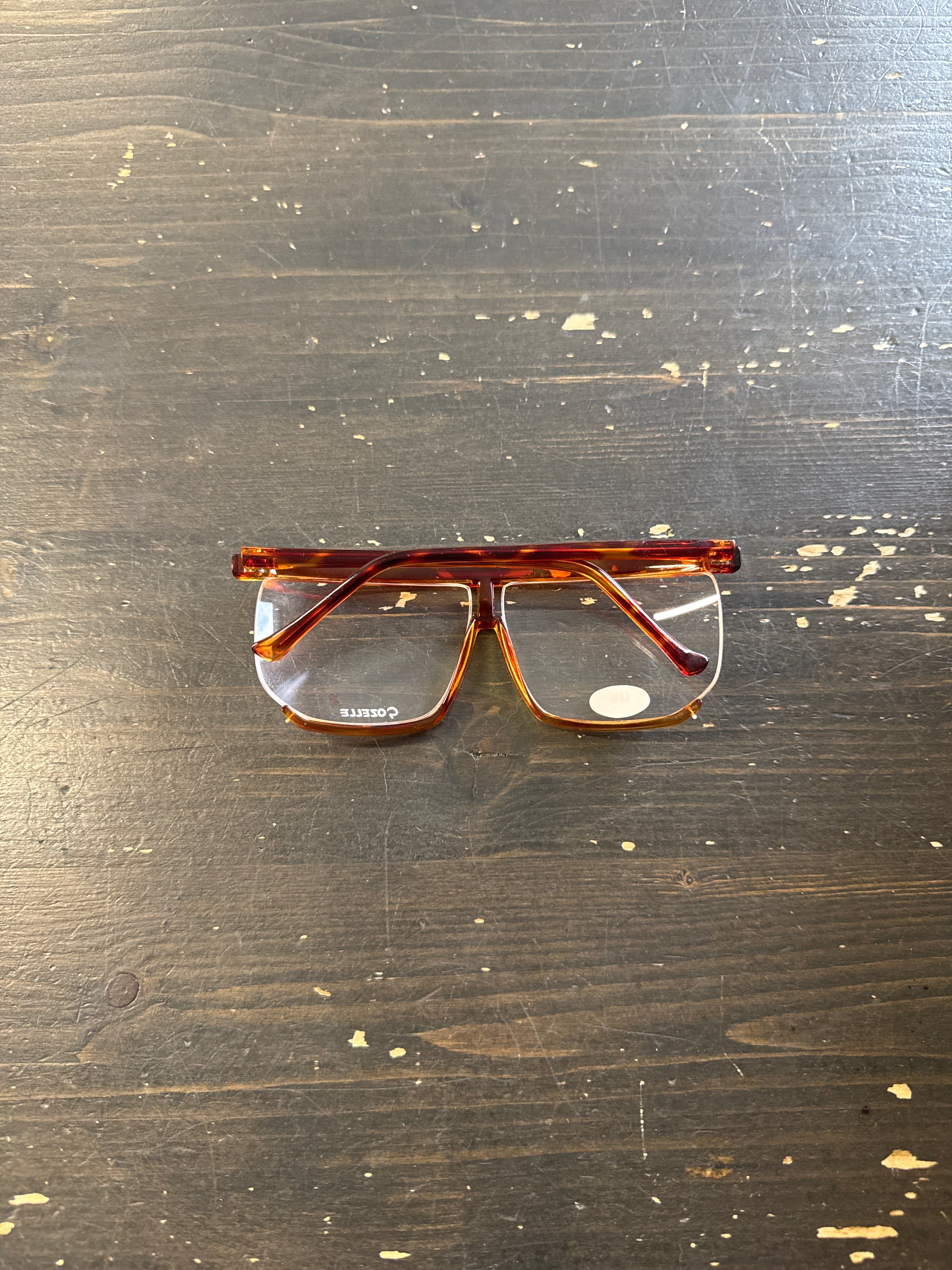 Vintage 90s Gozelle Hip Hip Style Cheetah Glasses