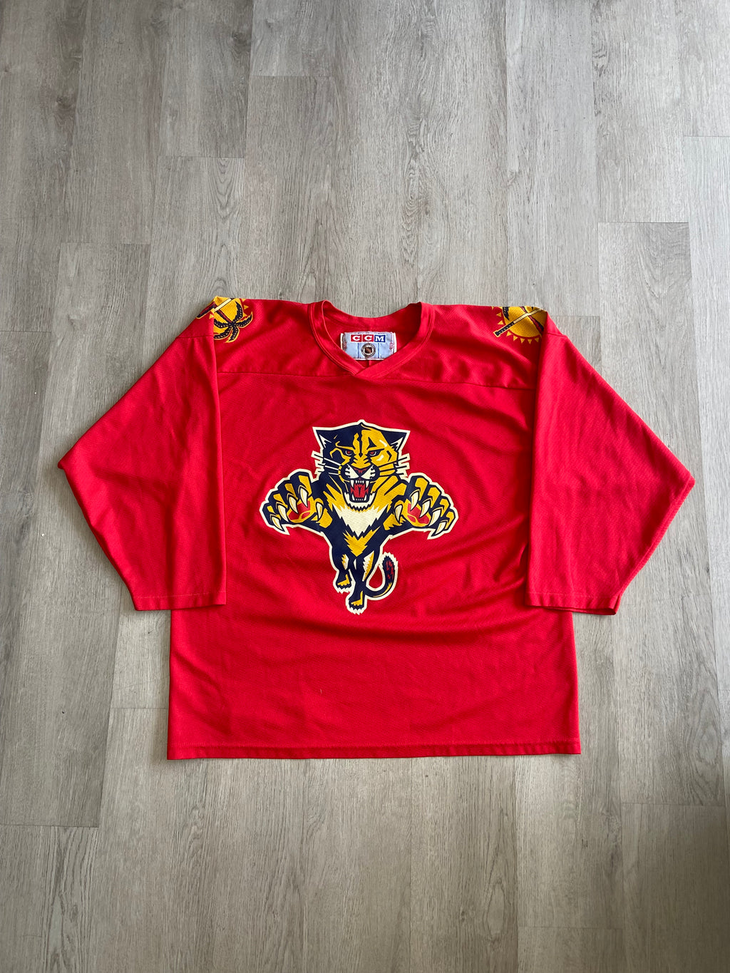 Vintage CCM Florida Panthers Lowry #10 NHL Jersey