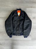 Classic Black MA-1 Flight Bomber Jacket