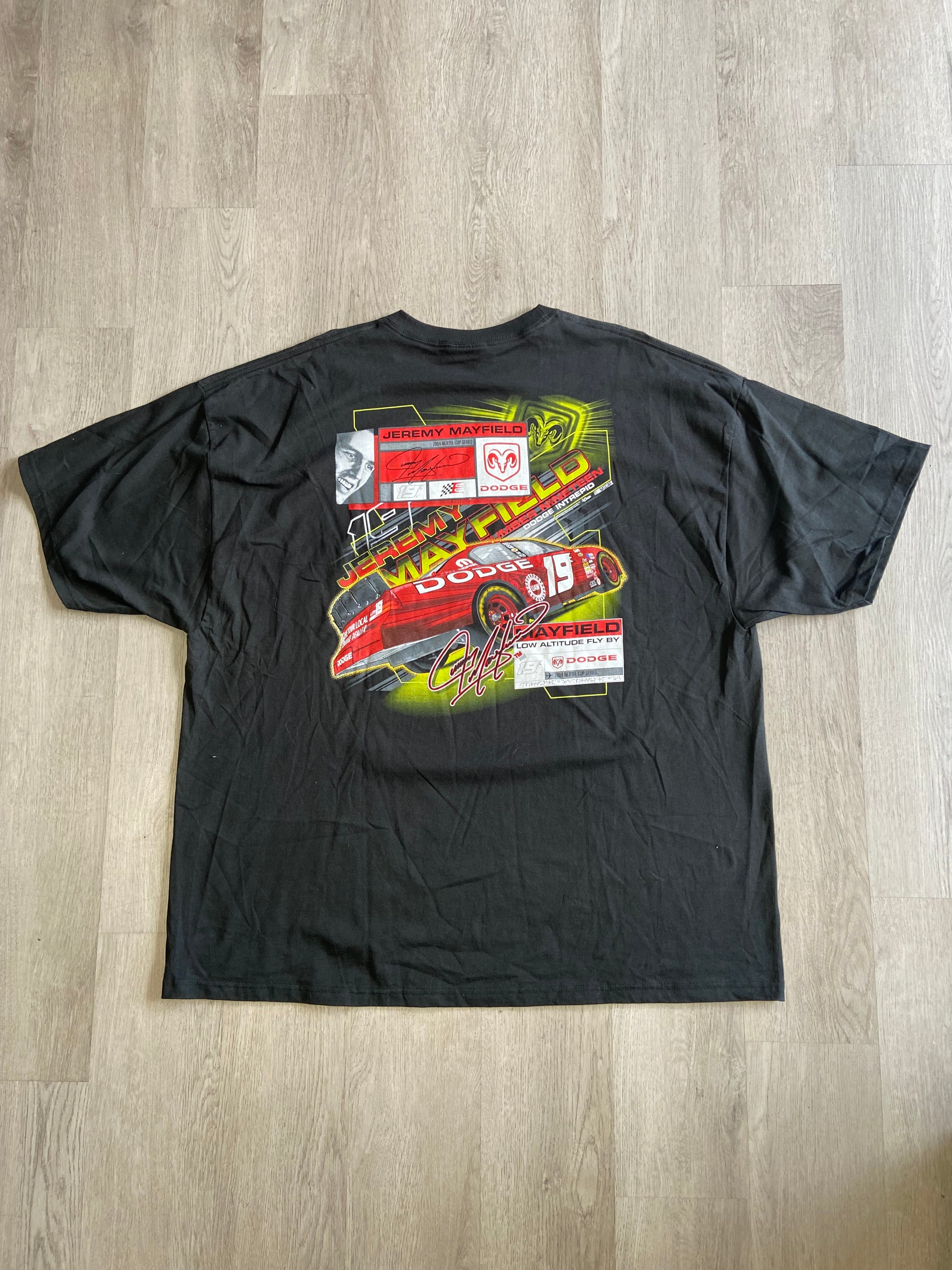 Black Jeremy Mayfield Dodge Ram Low Altitude Fly By NASCAR Tee