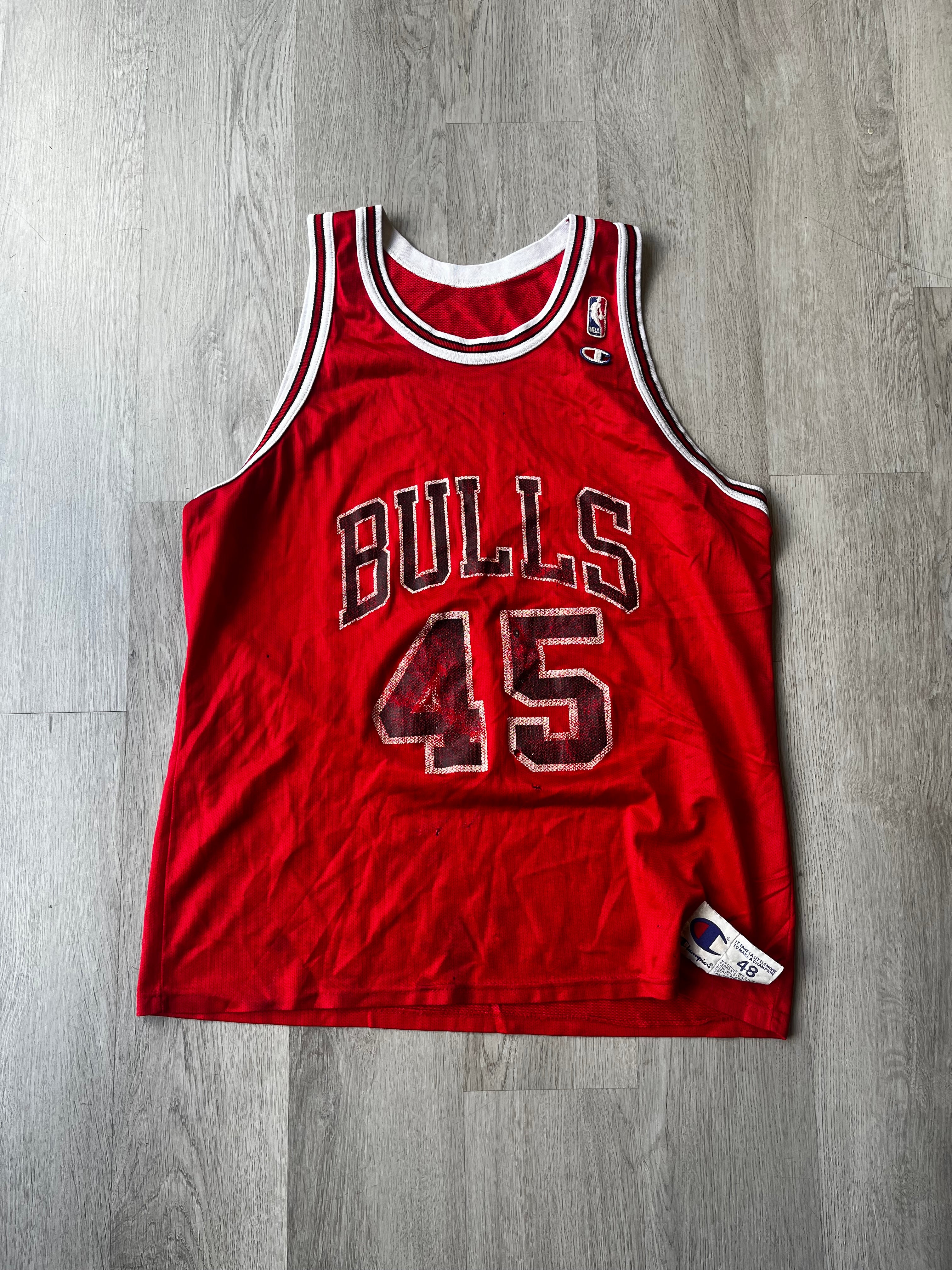 Vintage Chicago Bulls #45 Michael Jordan Jersey