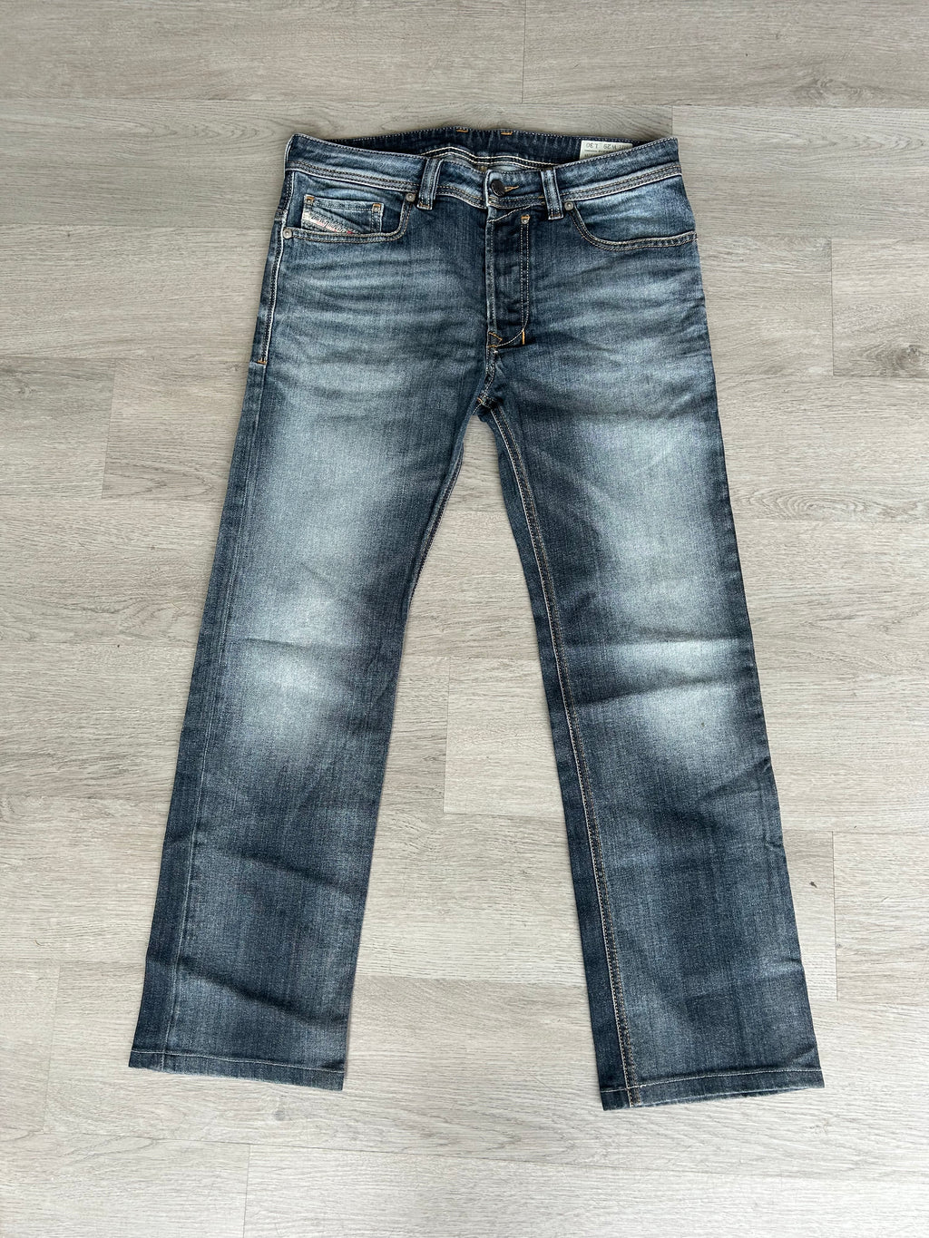 Diesel Safado Regular Slim Straight Jeans