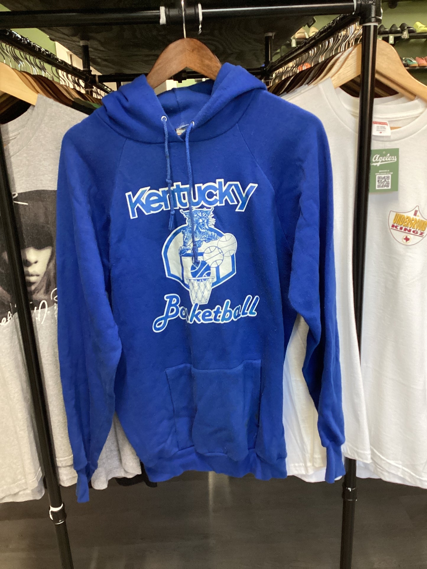 Vintage 80’s Kentucky Basketball Hoodie