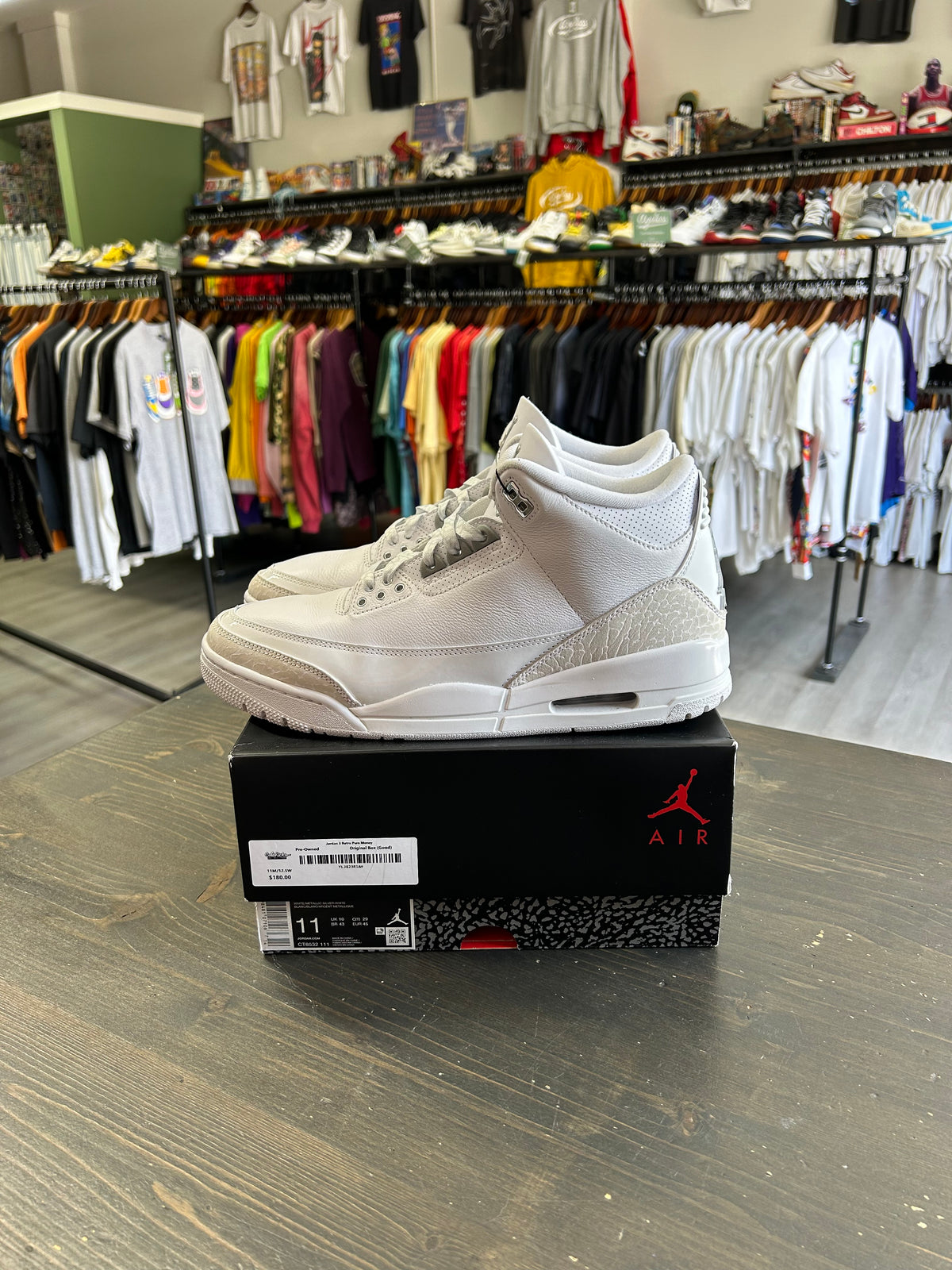 Pre-Owned Jordan 3 Retro Pure Money (2025)