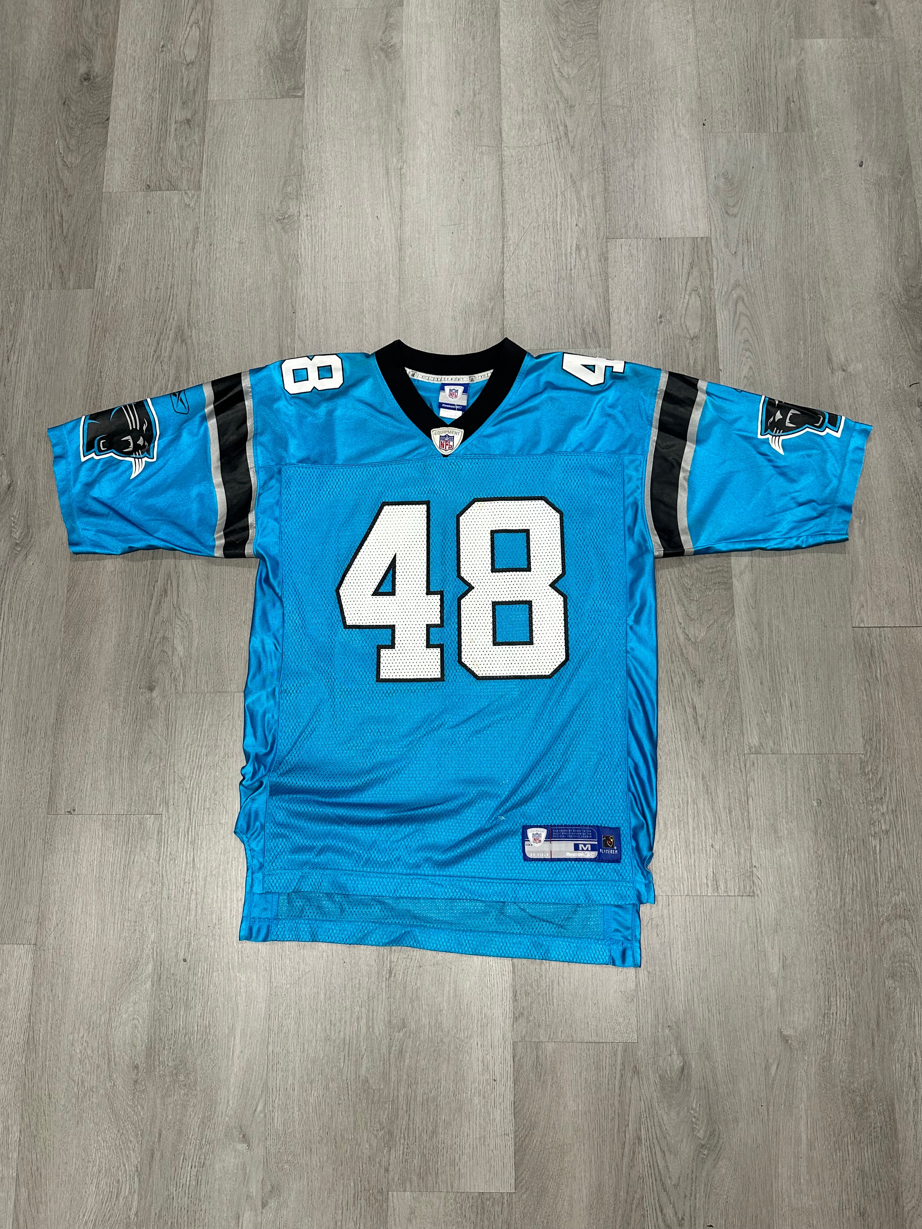 Vintage Reebok NFL Carolina Panthers Stephen Davis Alternate Jersey