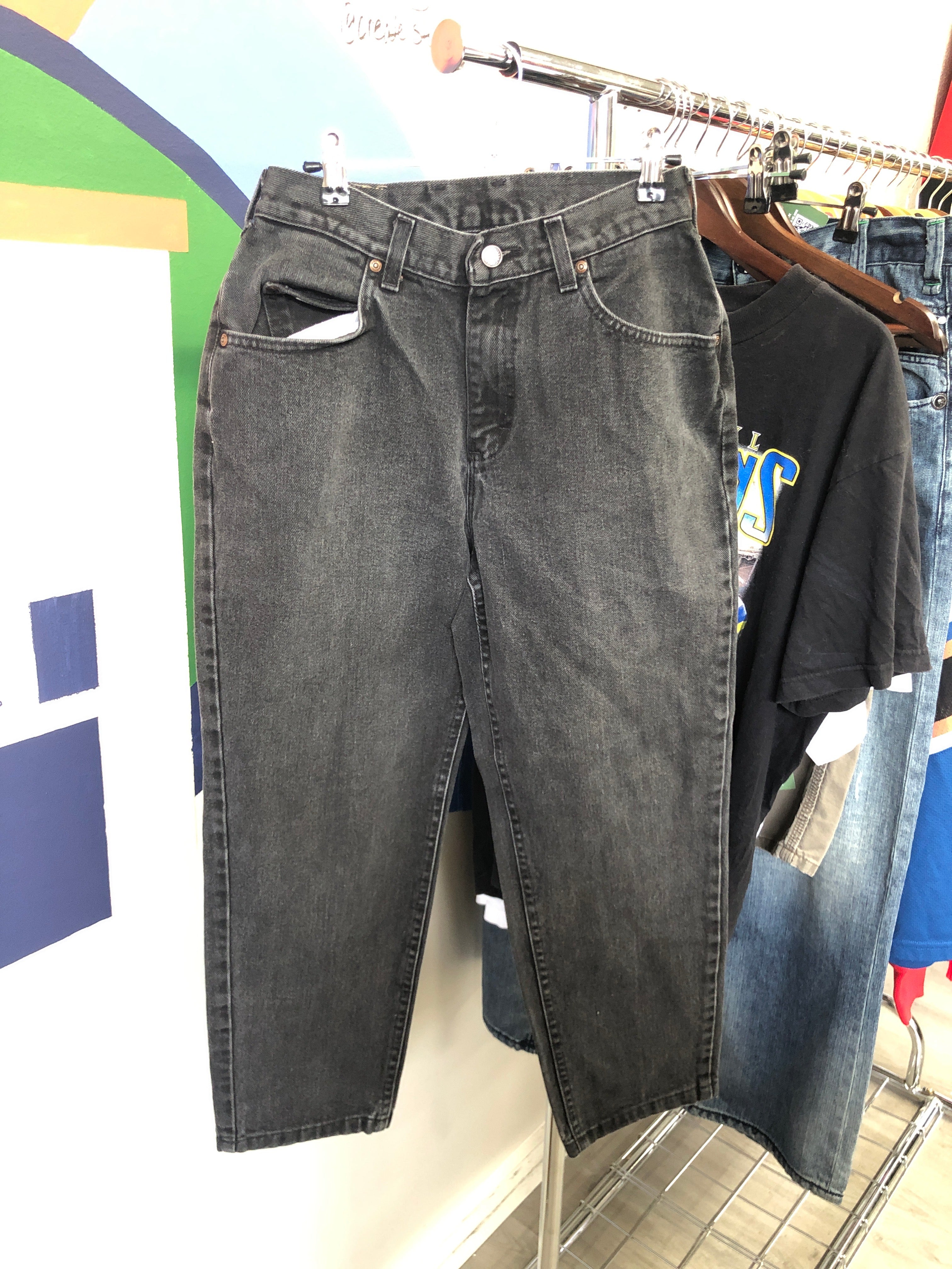 Women's Lee Black Wash Jeans