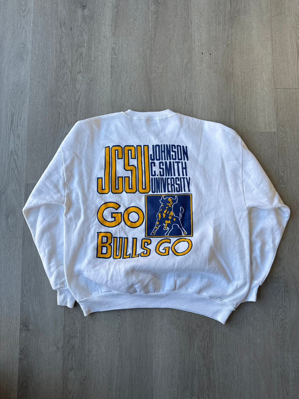 Vintage Johnson C. Smith University Bulls Sweatshirt