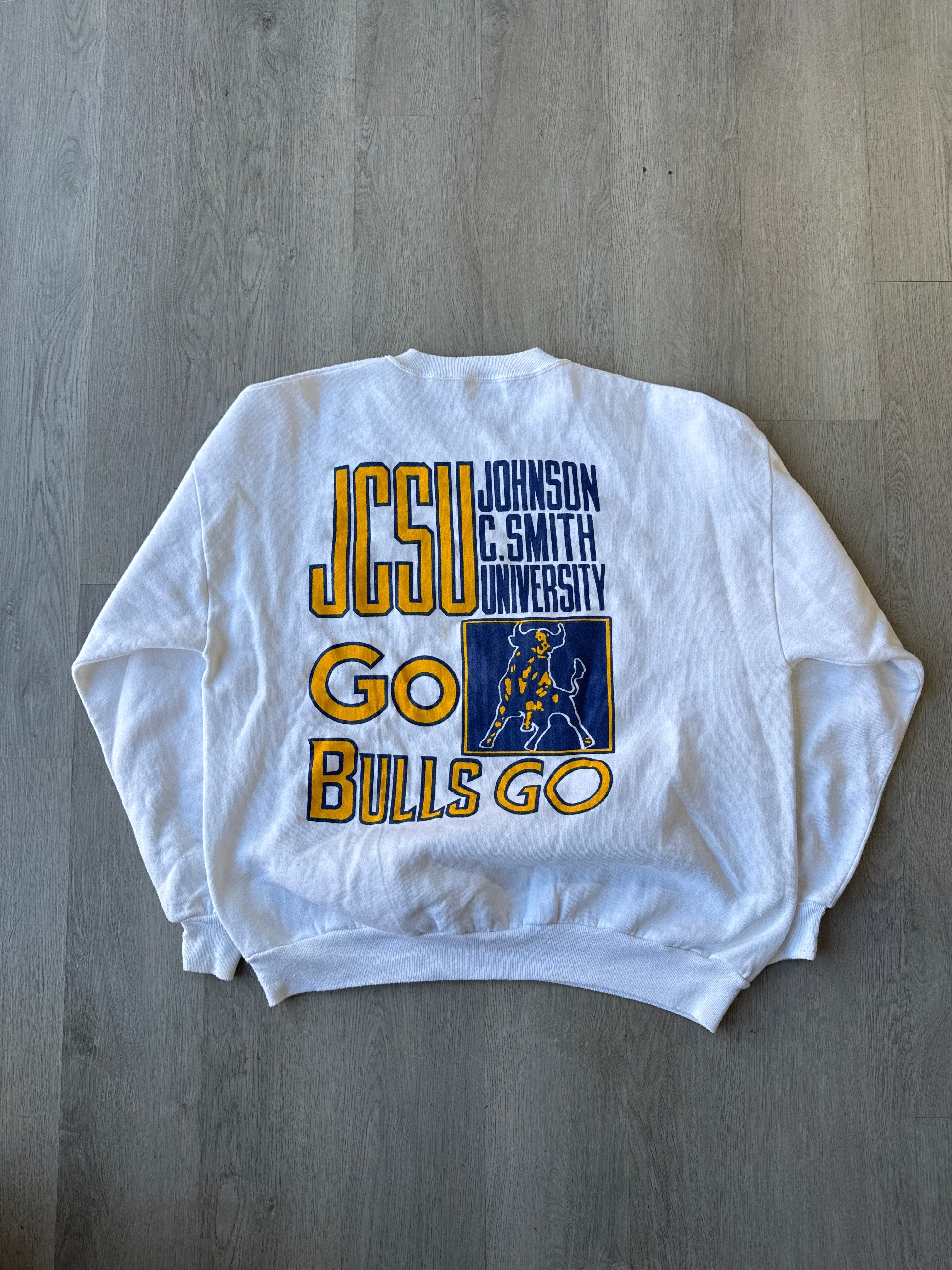 Vintage Johnson C. Smith University Bulls Sweatshirt