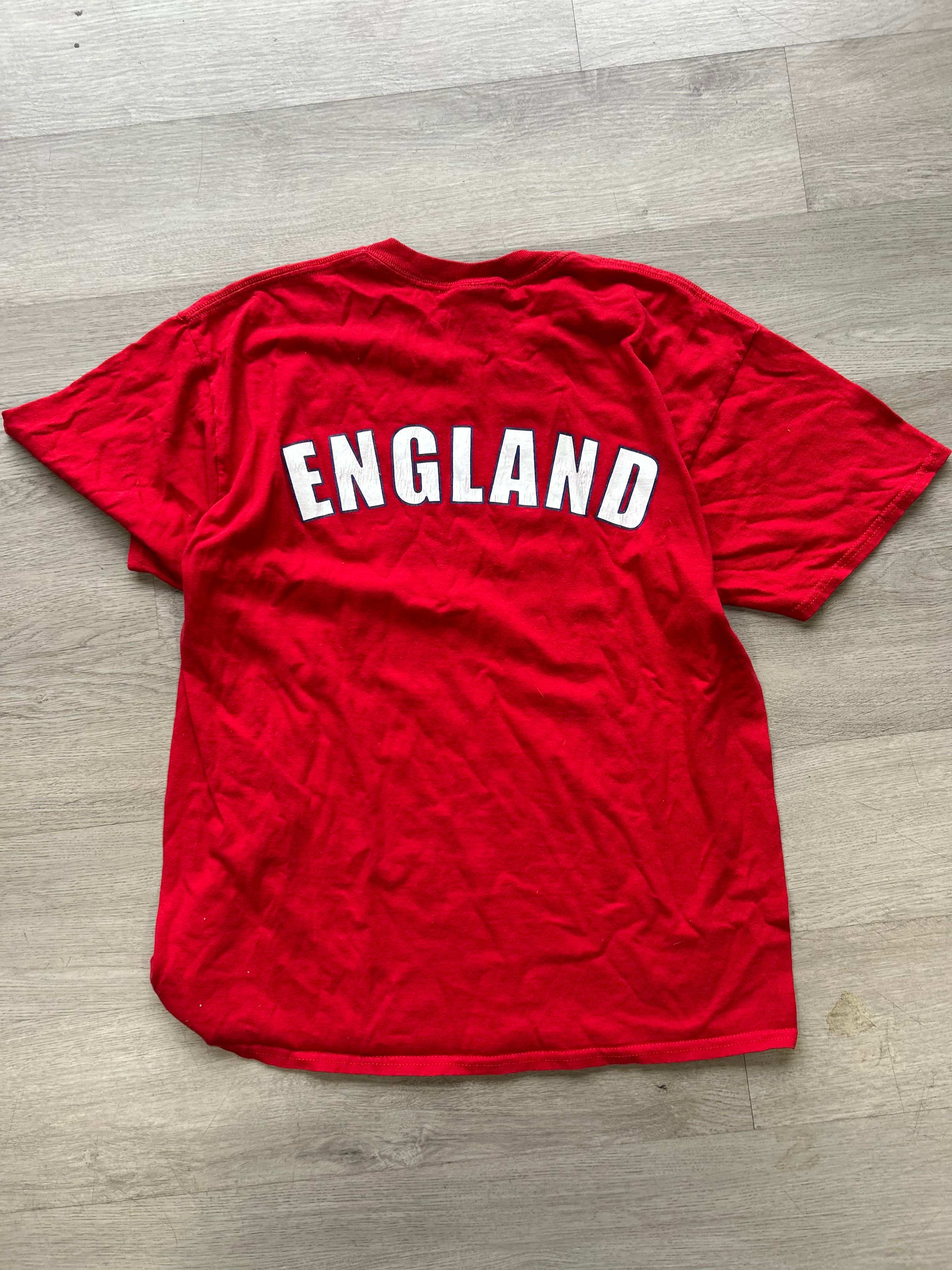 Vintage Red England Tee