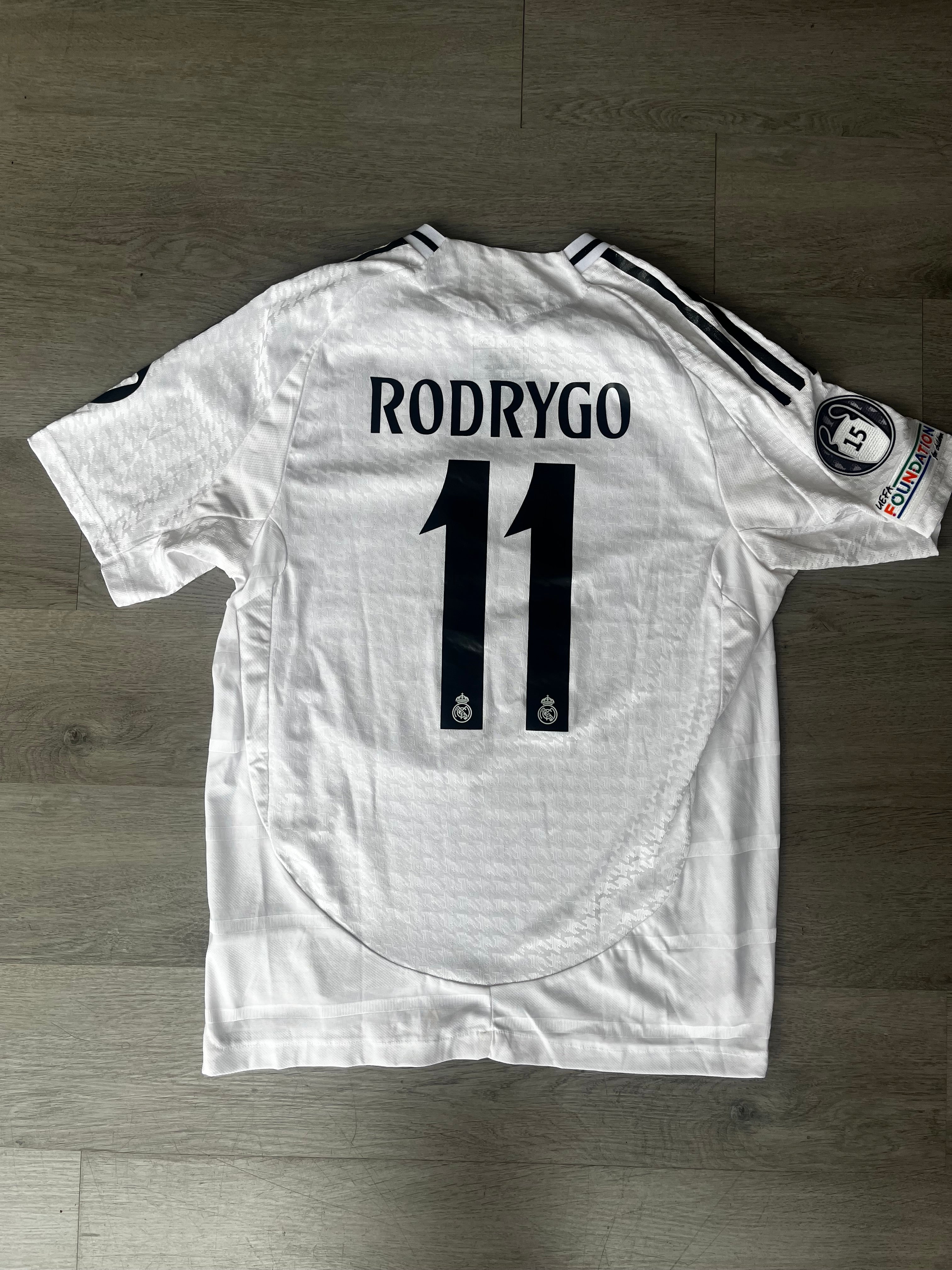 Adidas Men's Real Madrid Rodrygo 2024/25 Home Authentic