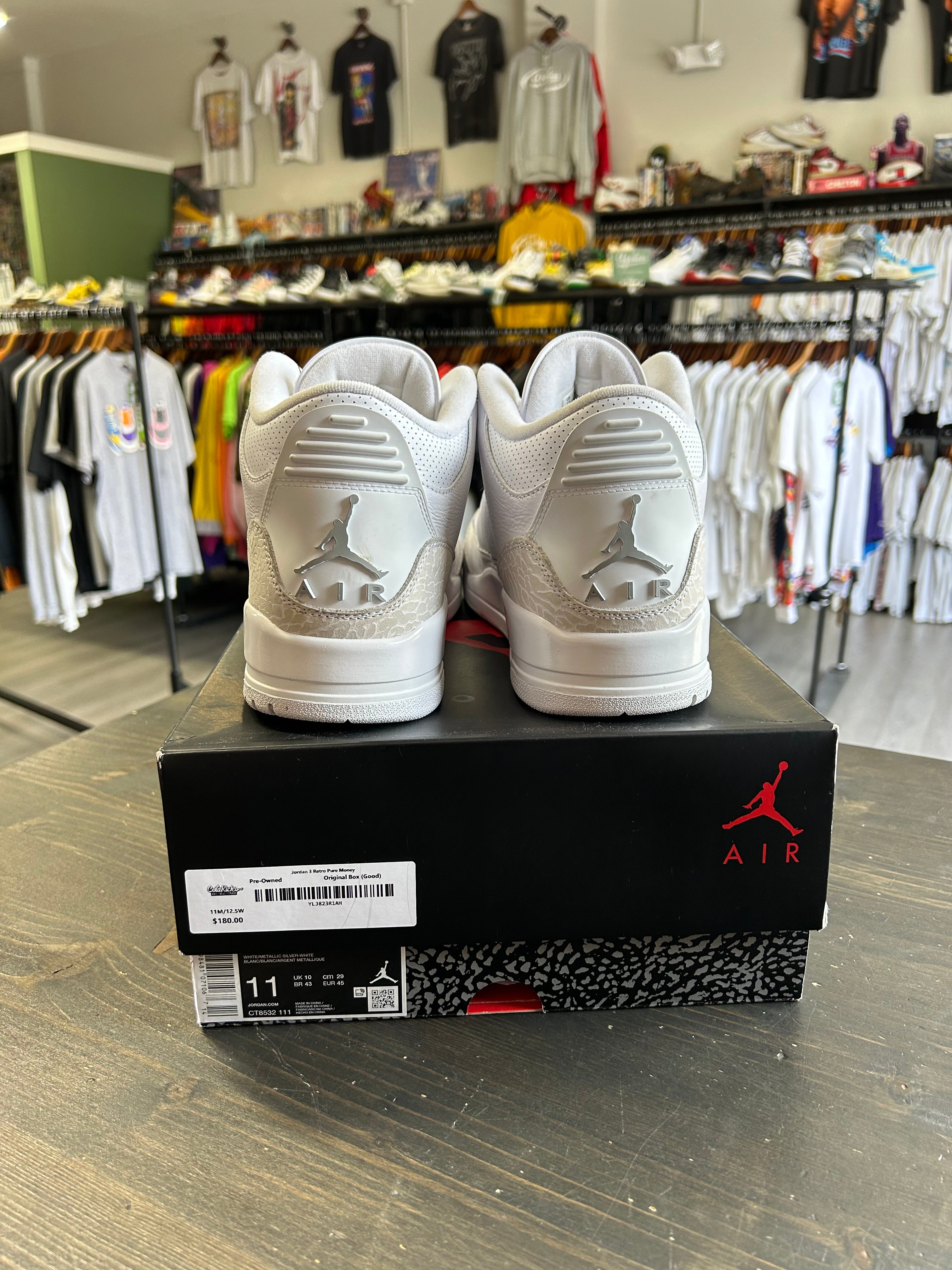 Pre-Owned Jordan 3 Retro Pure Money (2025)
