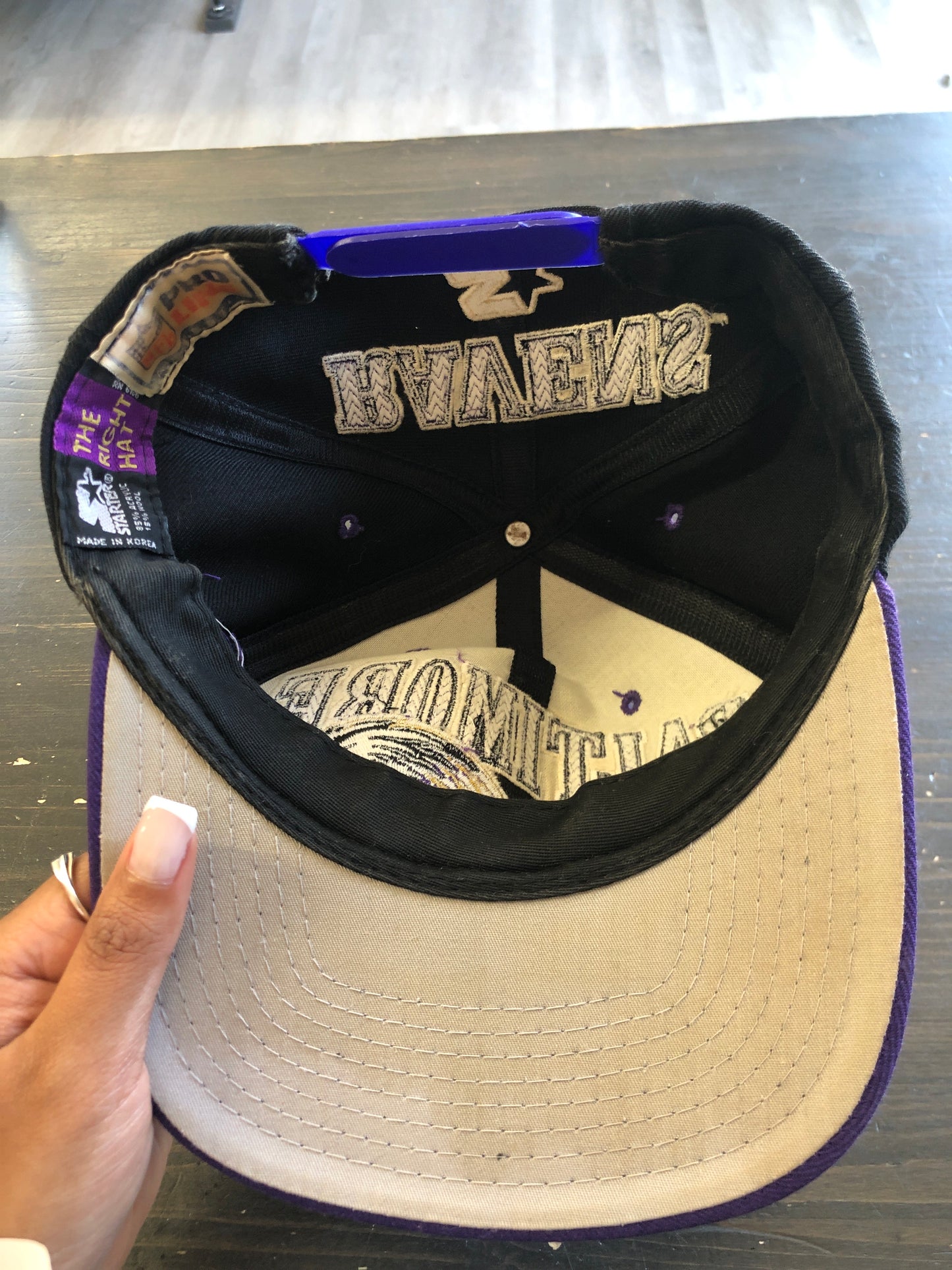 Vintage Baltimore Ravens Starter SnapBack Hat