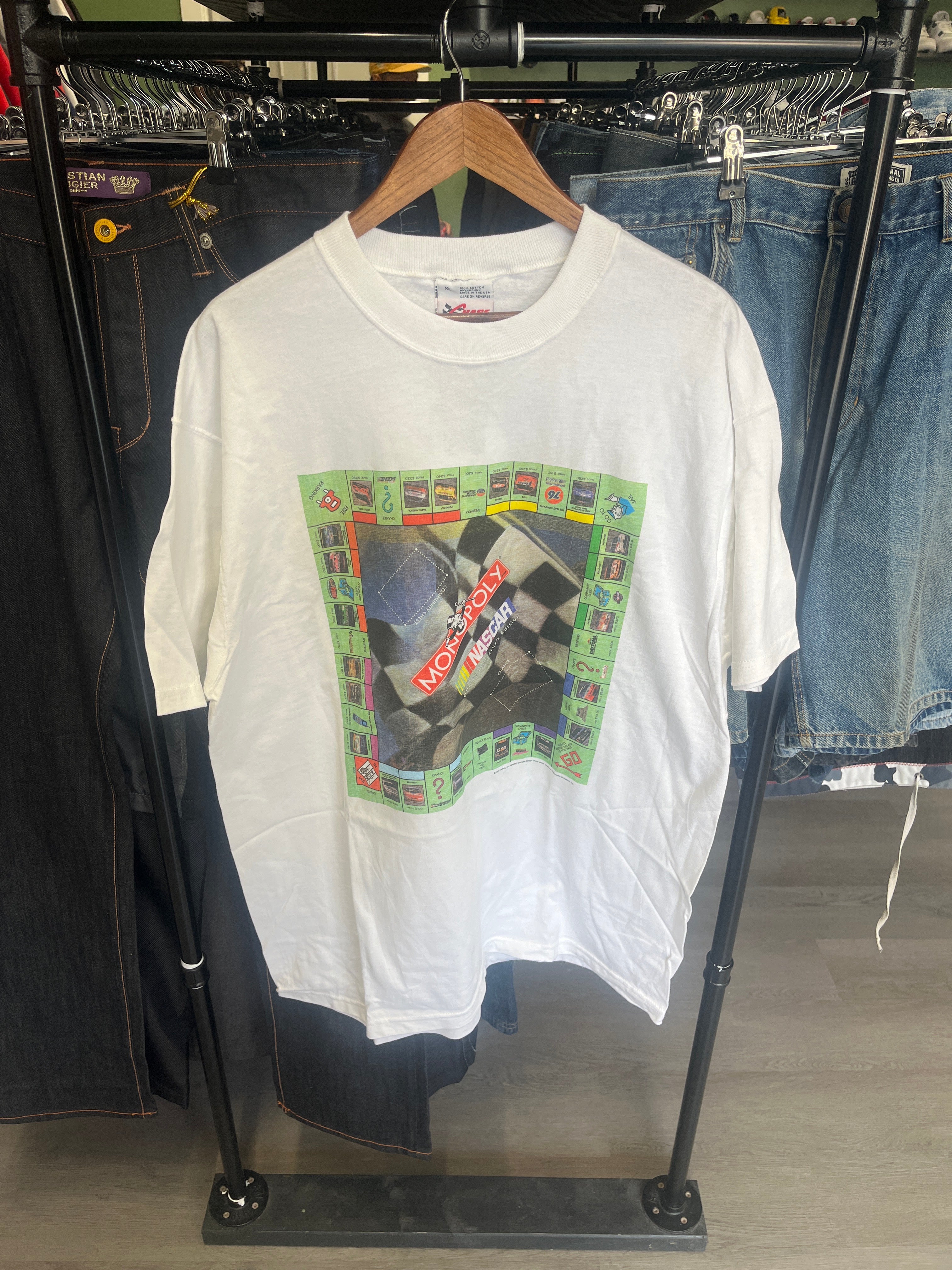 Vintage Monopoly Nascar Tee