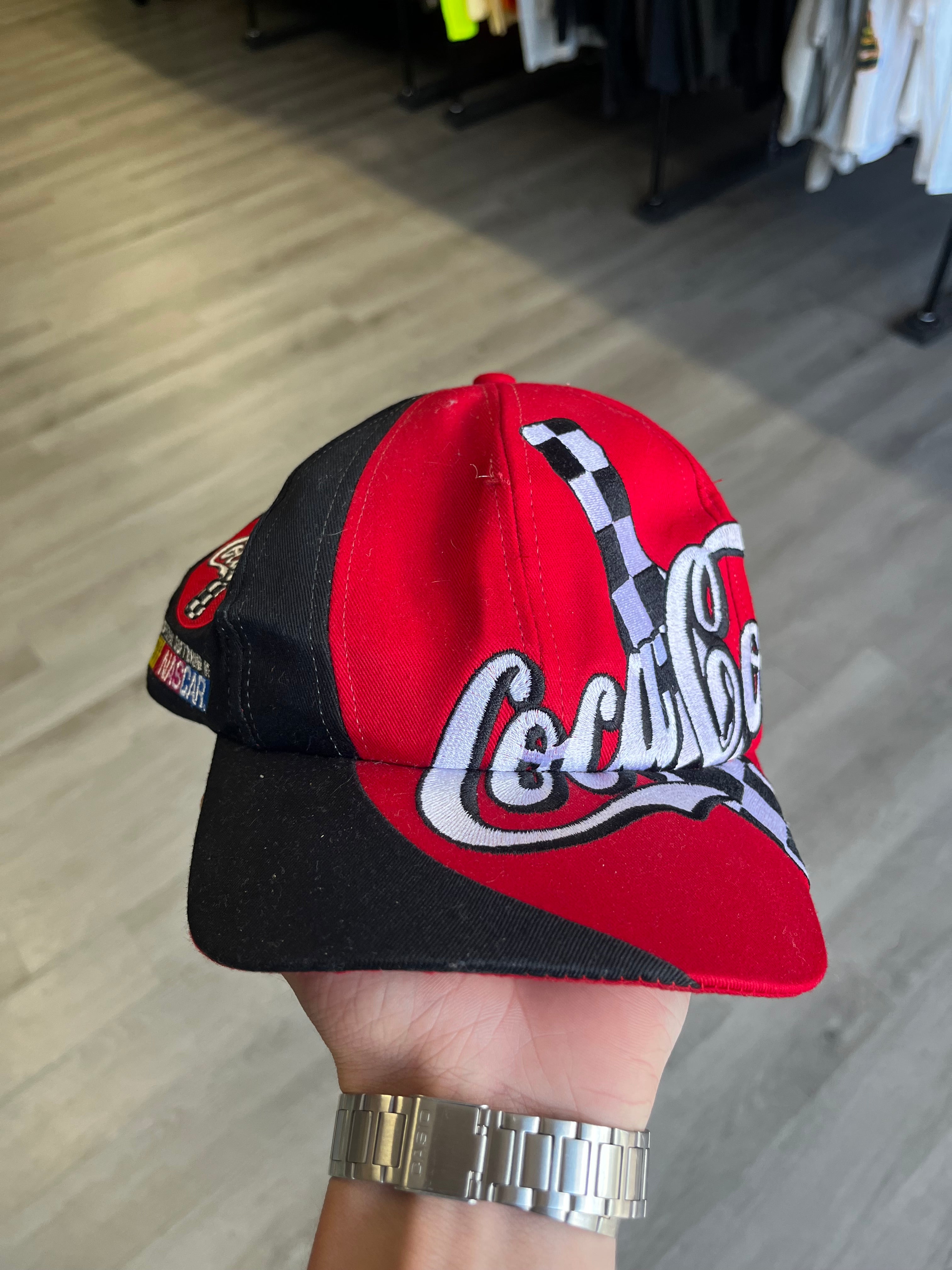 Vintage Coca-Cola NASCAR Racing SnapBack Hat