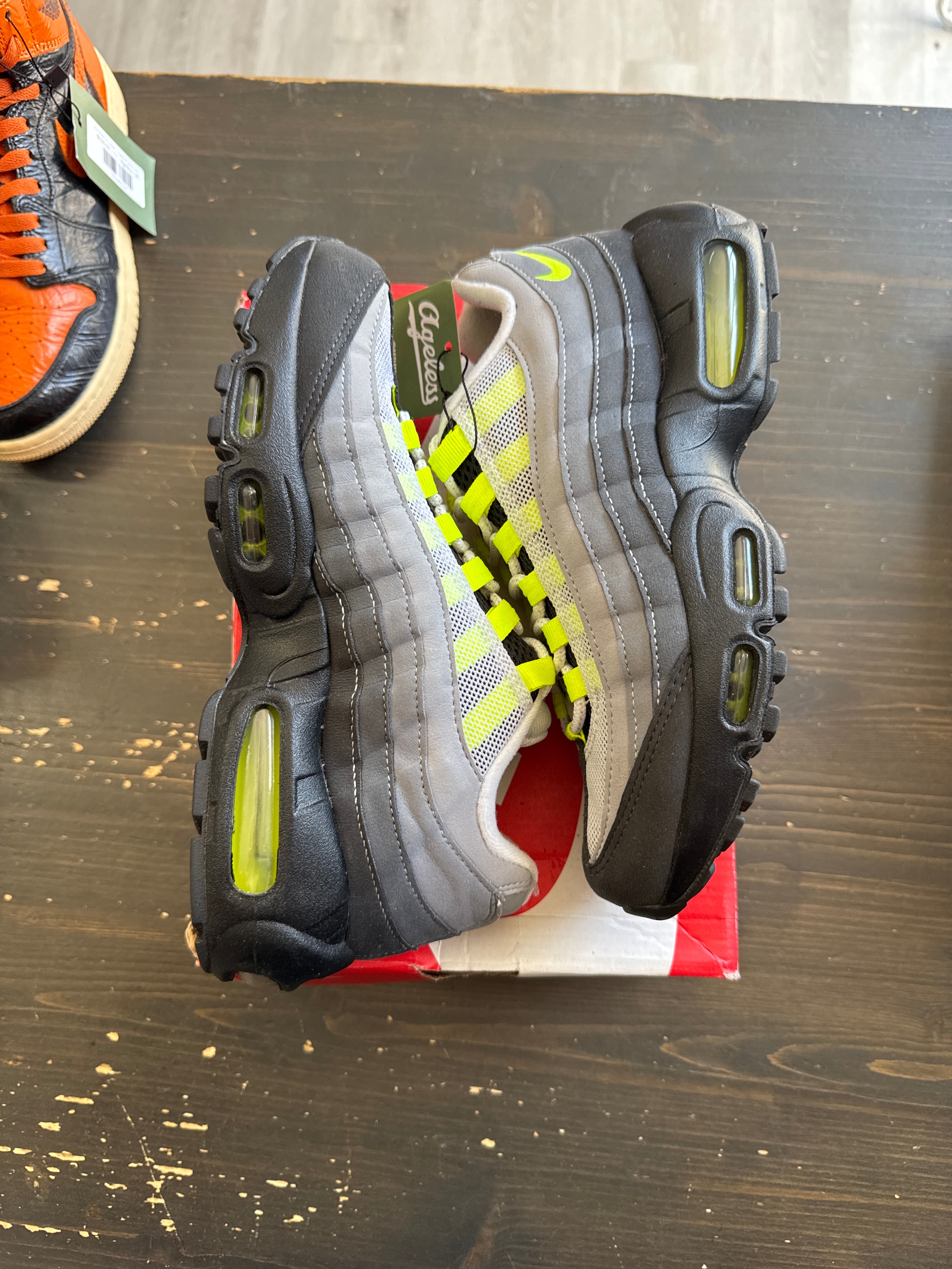 Pre-Owned Nike Air Max 95 OG Neon (2020) (GS)