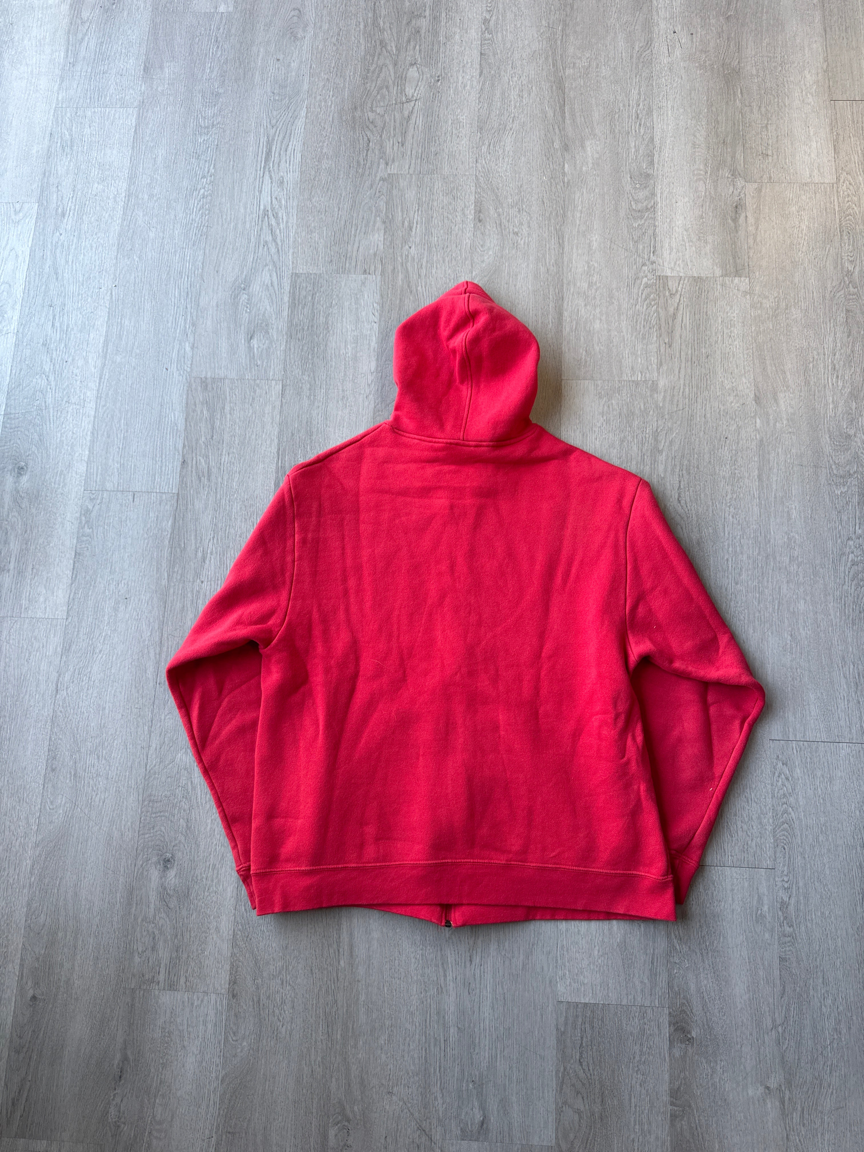 Vintage Y2K Nike Embroidered Logo Hooded Zip Up