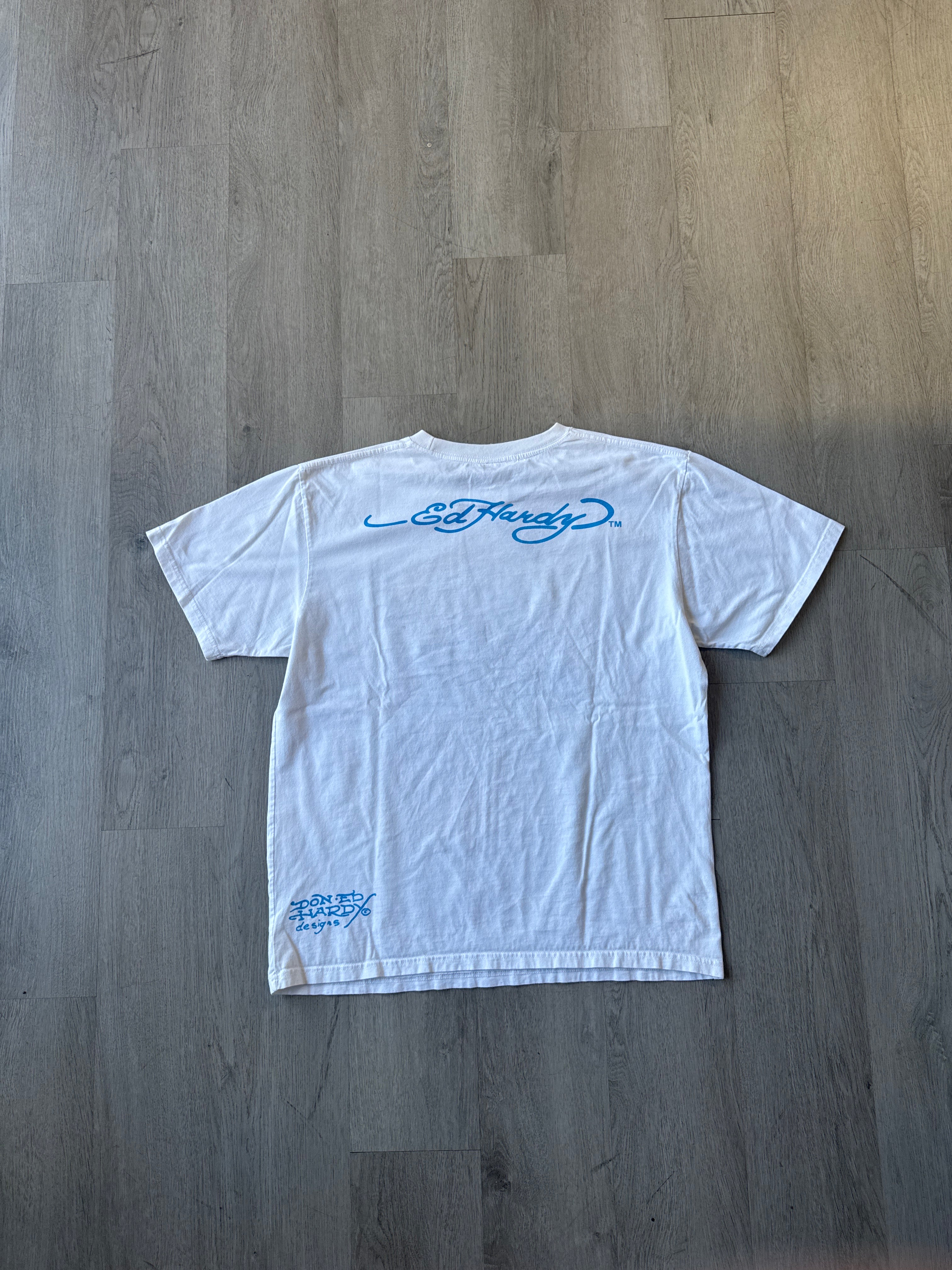 Y2K Ed Hardy Skull Snake Eagle Tee