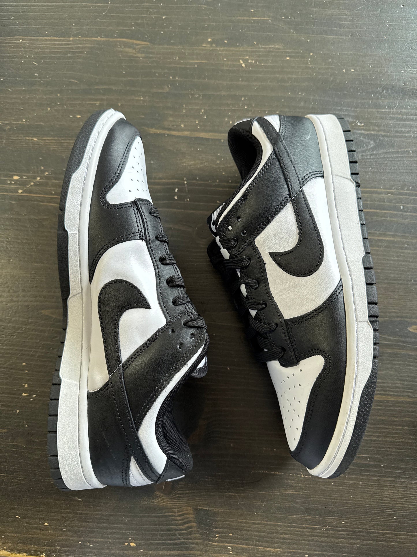 Pre-owned Nike Dunk Low Black White Panda