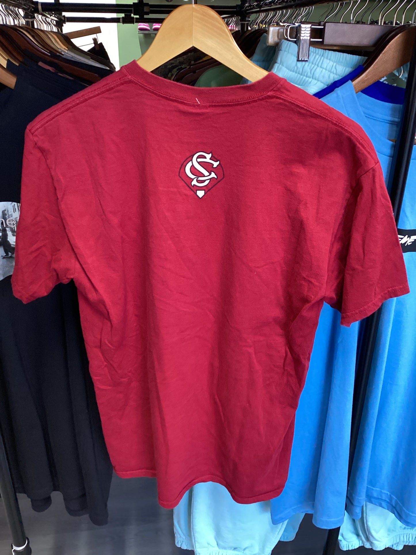 Carolina Baseball Garnet Tee