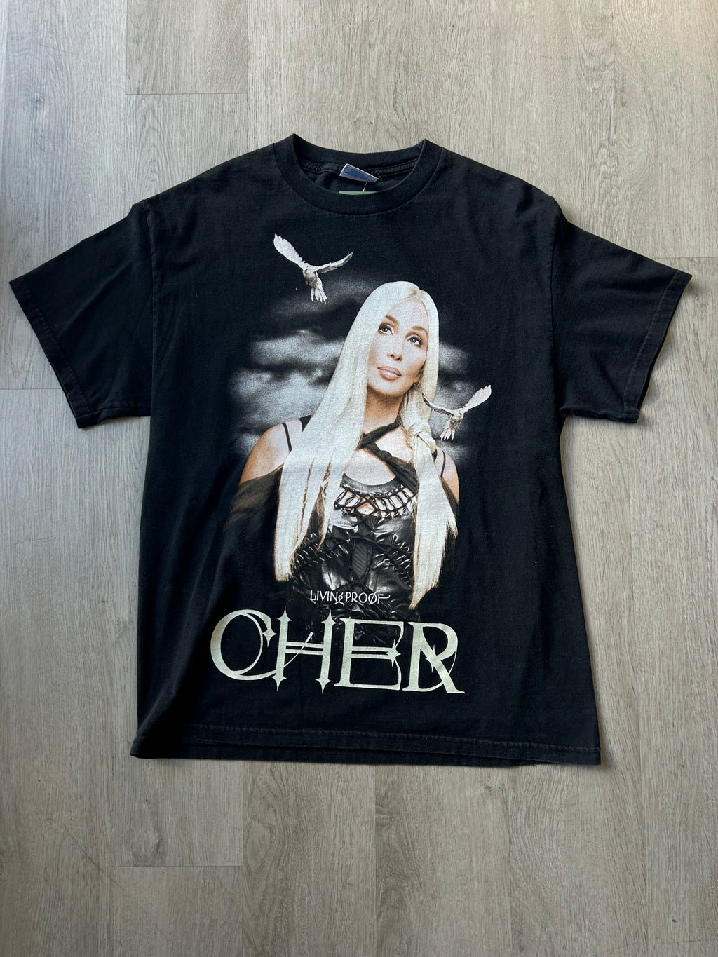 Vintage 2002 Cher Living Proof Farewell Tour concert Tee