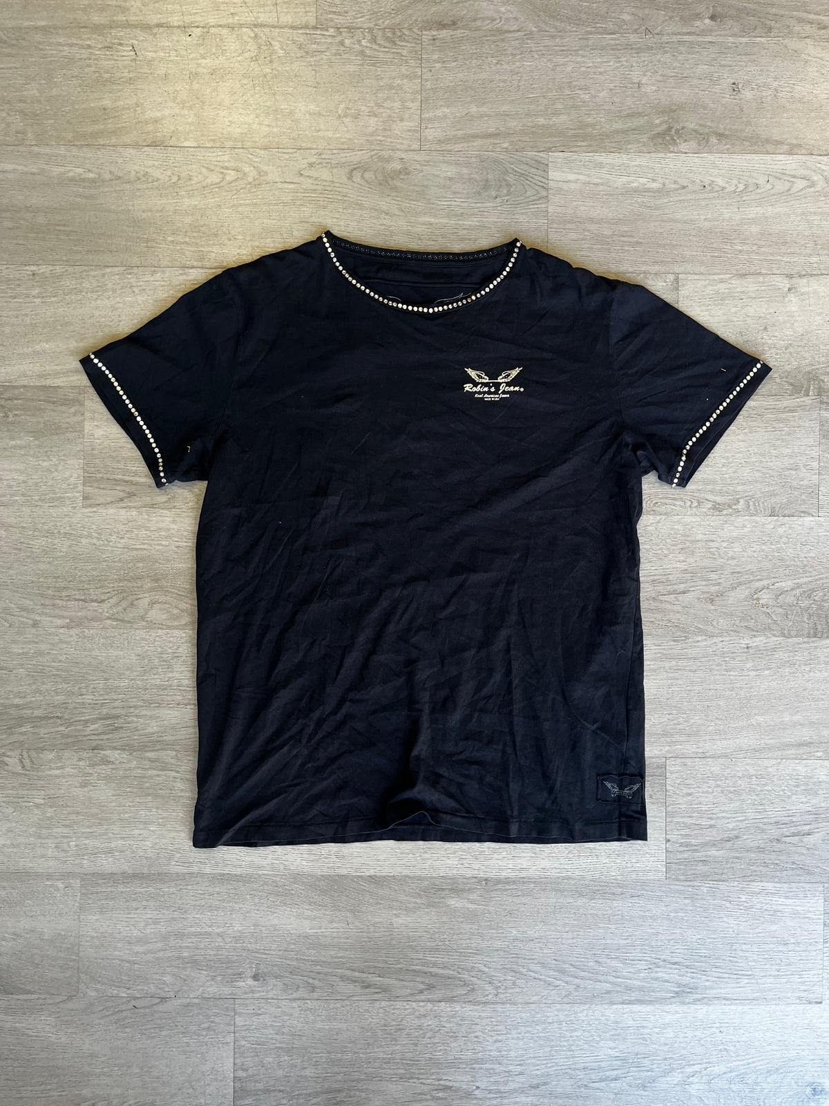 Robin’s Jeans Crystal Trim Tee