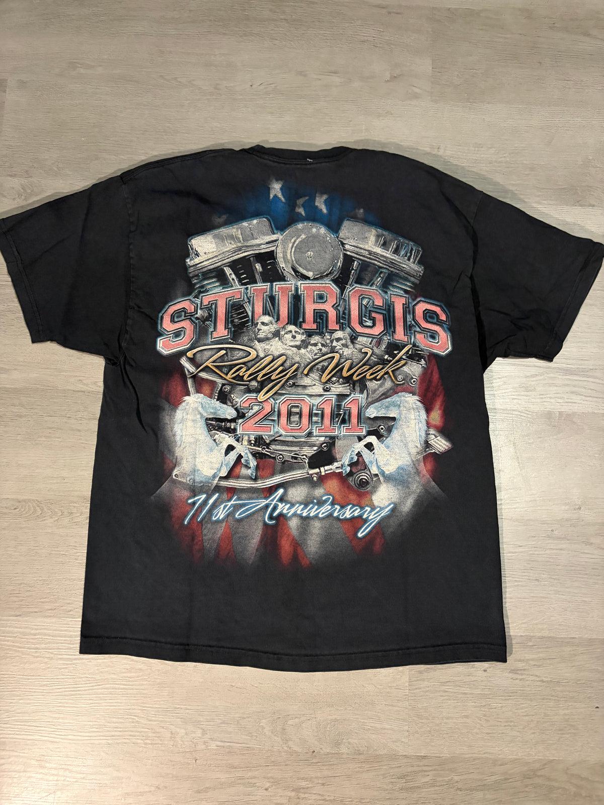 Vintage Sturgis 71st Anniversary Rally Week Tee