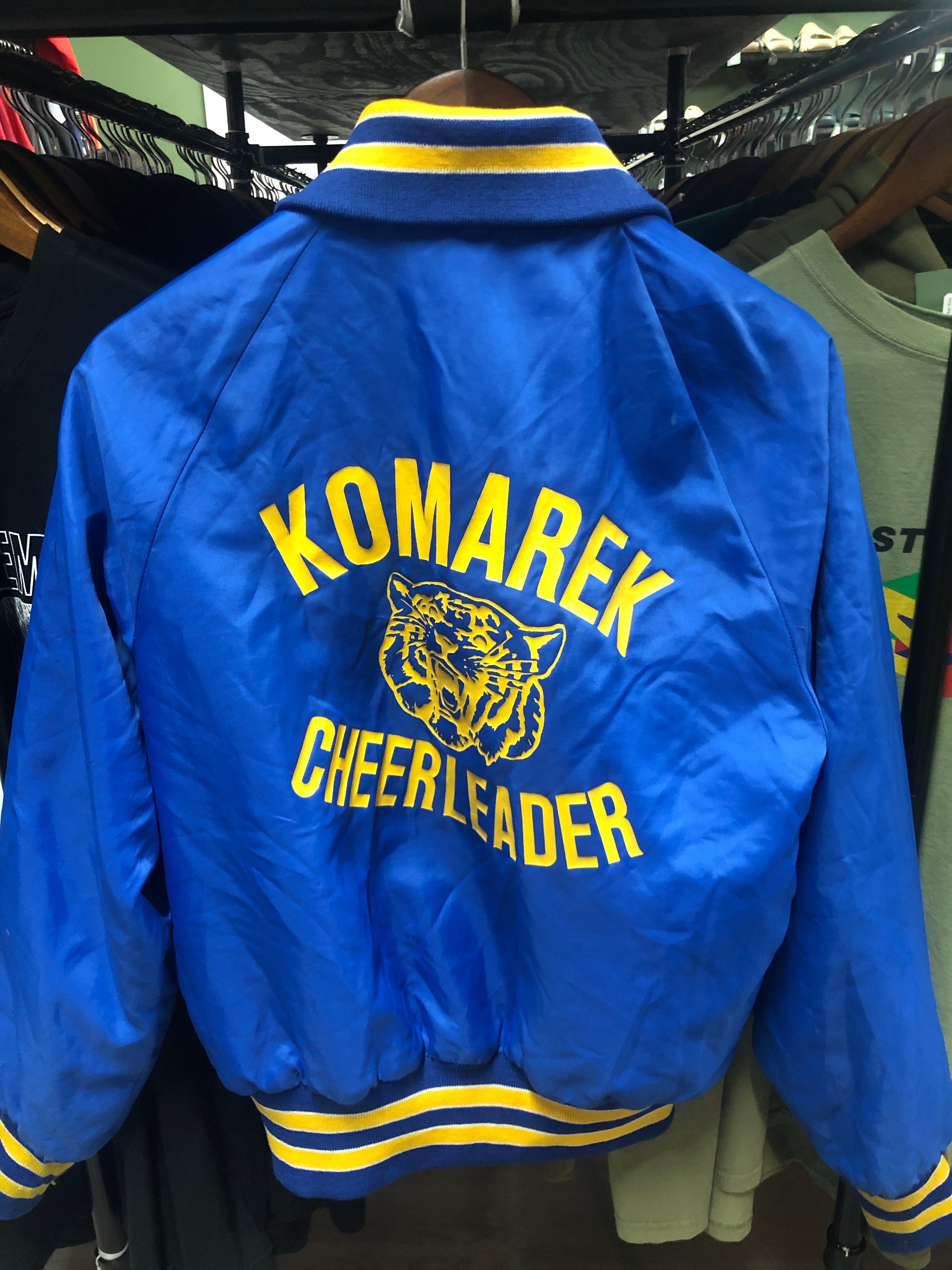 Komarek Cheerleader Varsity Jacket