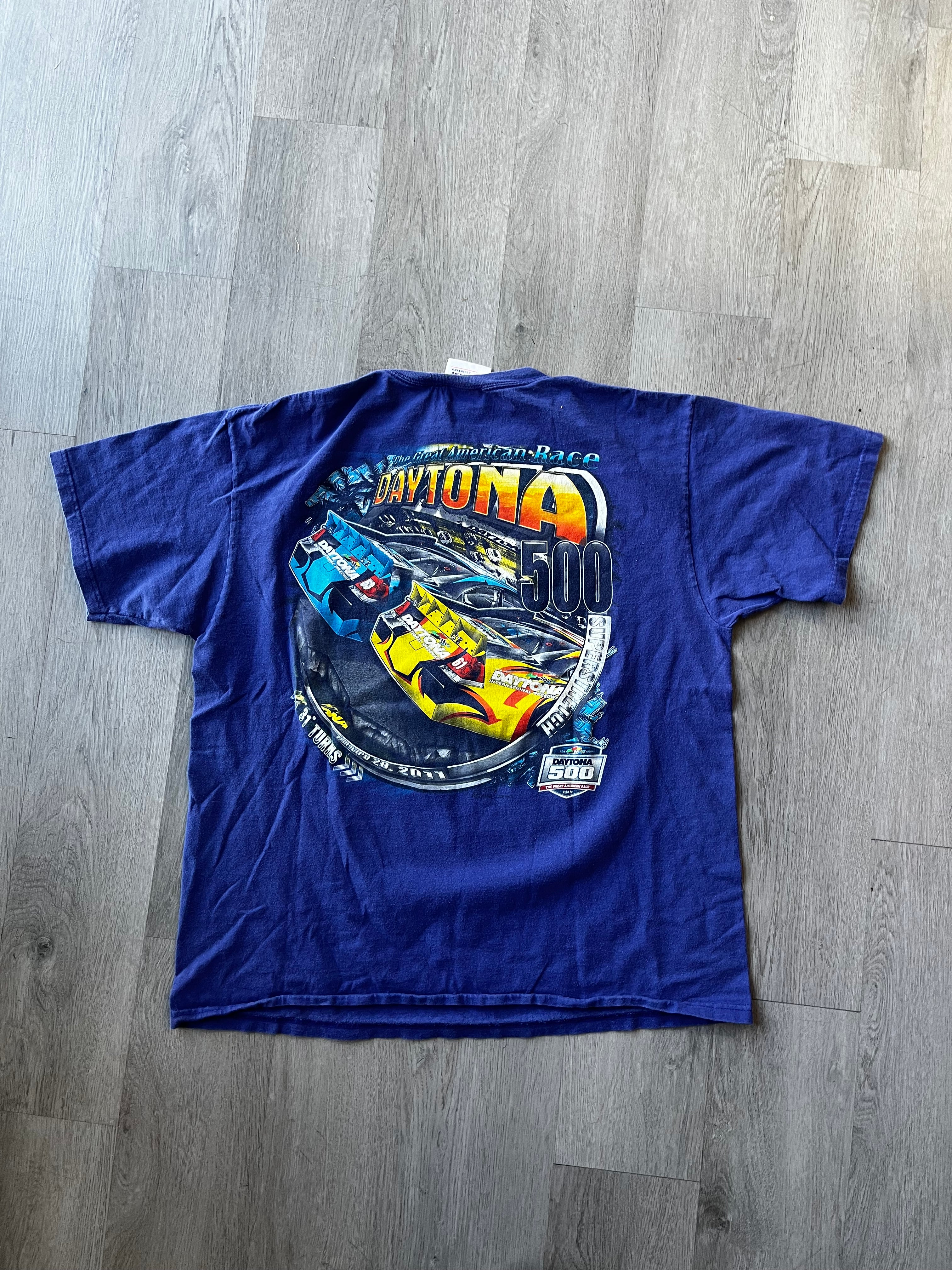 Vintage Daytona Race Car Tee
