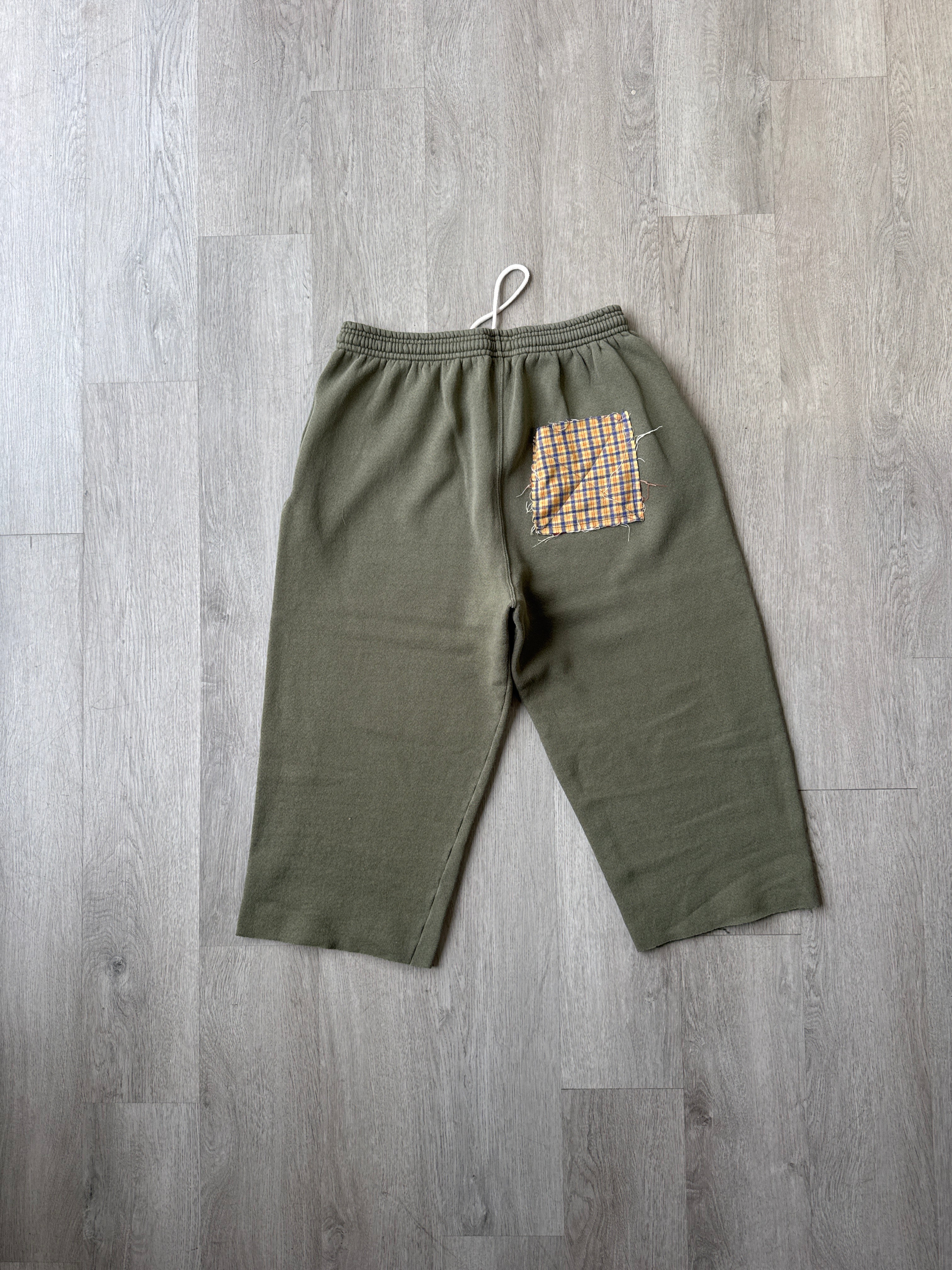Vintage M.J. Soffe USMC Olive Green Long Shorts
