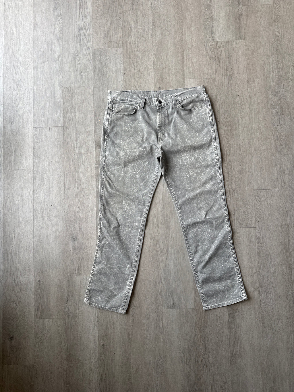 Levi’s 541 Grey Acid Washed Denim Jeans